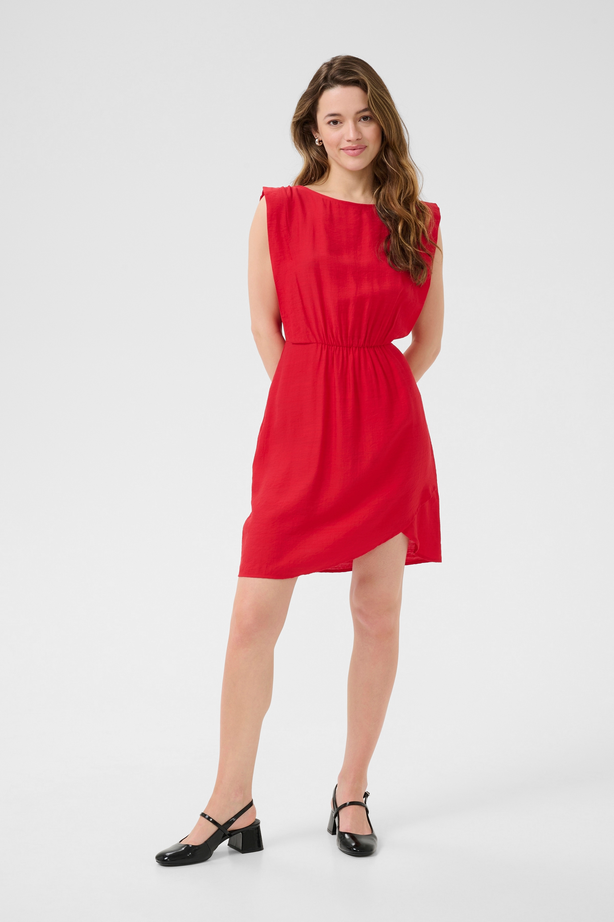 KAFFE Midikleid »Kleid KAteri«