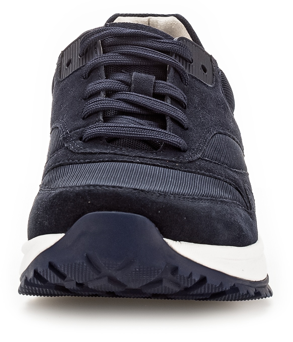 Gabor Rollingsoft Keilsneaker, Freizeitschuh, Halbschuh, Schnürschuh mit Wechselfußbett, Weite G