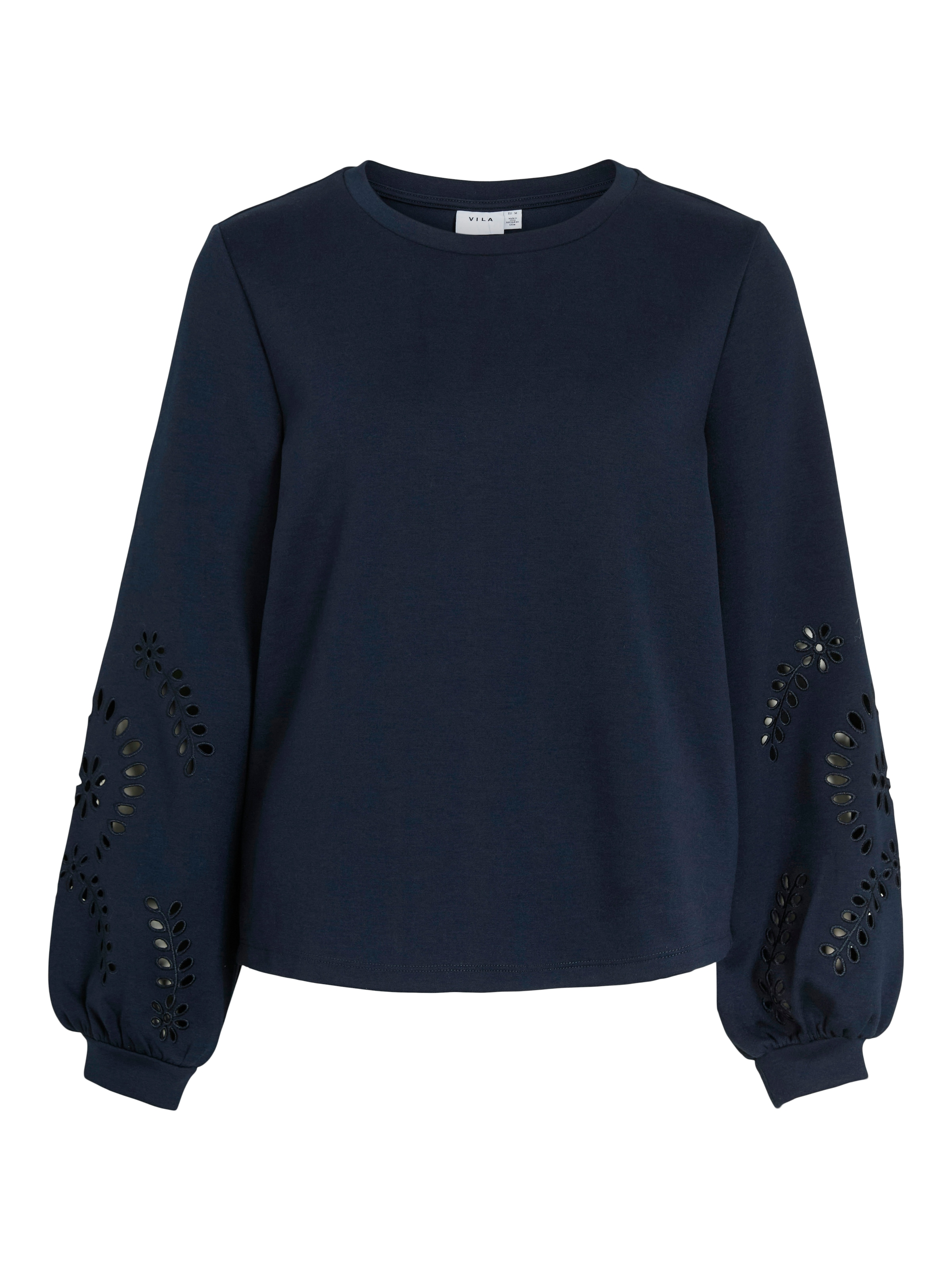 Vila Sweatshirt »VISANDY L/S DETAIL SWEAT TOP - NOOS«, Viskosemischung, regular fit
