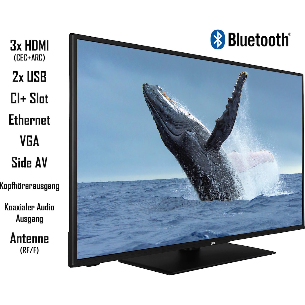 JVC LED-Fernseher »LT-43VF5155«, 108 cm/43 Zoll, Full HD, Smart TV, HDR, Triple-Tuner, 6 Monate HD+ inklusive