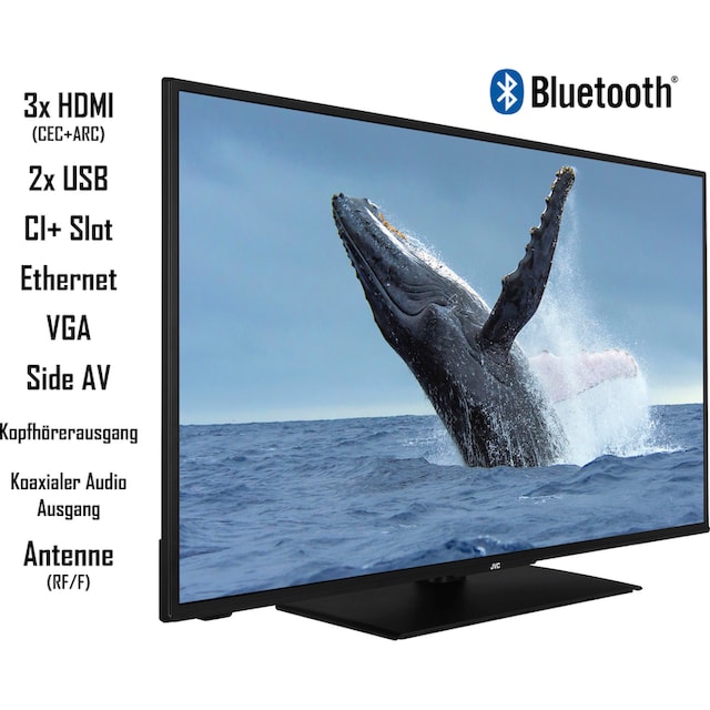 JVC LED-Fernseher »LT-43VF5155«, 108 cm/43 Zoll, Full HD, Smart TV, HDR,  Triple-Tuner, 6 Monate HD+ inklusive jetzt bei OTTO