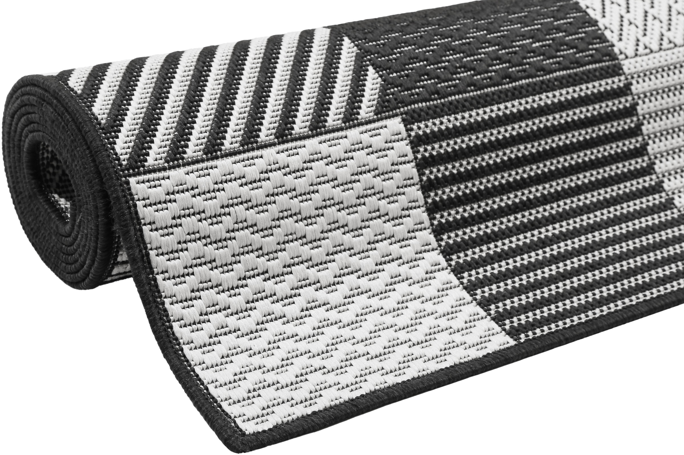 Esprit Outdoorteppich »Chester,  ESP-22558«, rechteckig, 4 mm Höhe, In- und Outdoor geeignet, Aussenbereich, Terrasse, Balkon, Küche