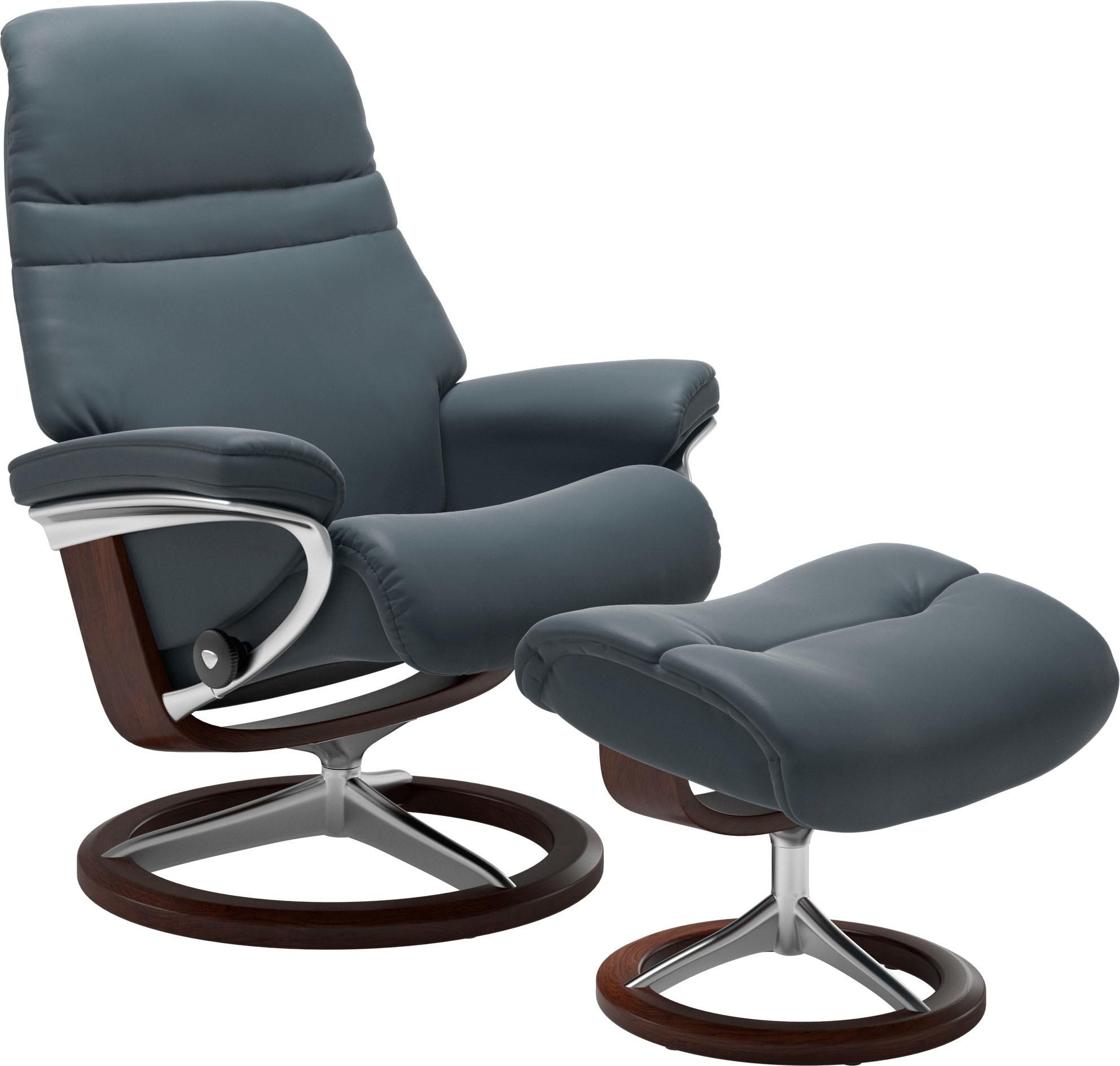 Stressless® Fußhocker »Sunrise«, mit Signature Base, Gestell Braun