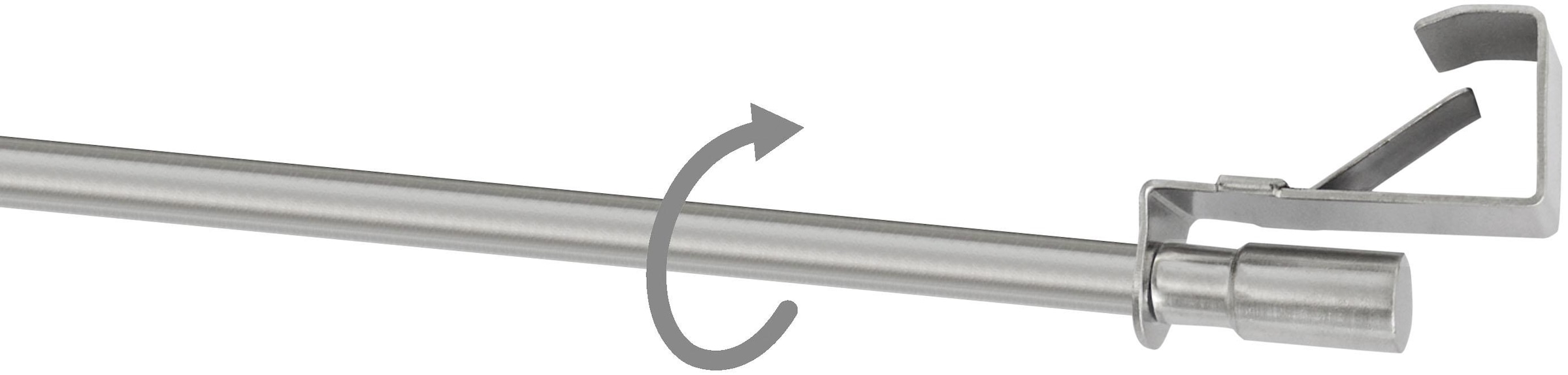 Good Life Klemmstange »Easy-fix« Ø 8 mm 1 läufig-läufig ausziehbar