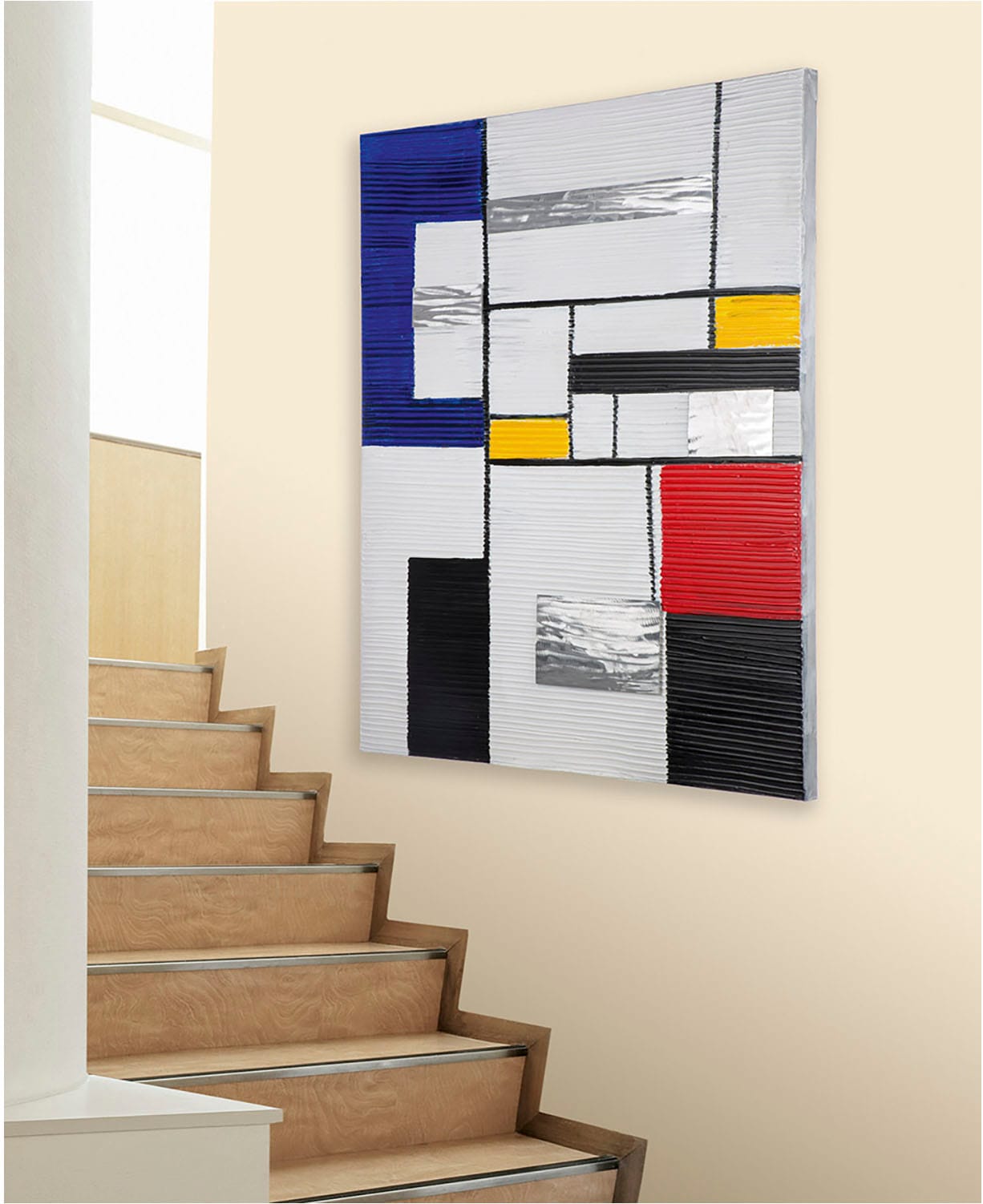 GILDE Leinwandbild »Avantgarde rechteckig«, (1 St.)