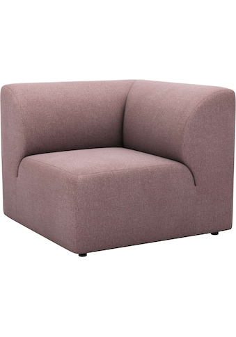 Sofa-Eckelement »Floria«, modulares Sofa, in trendigen Farben, mit...