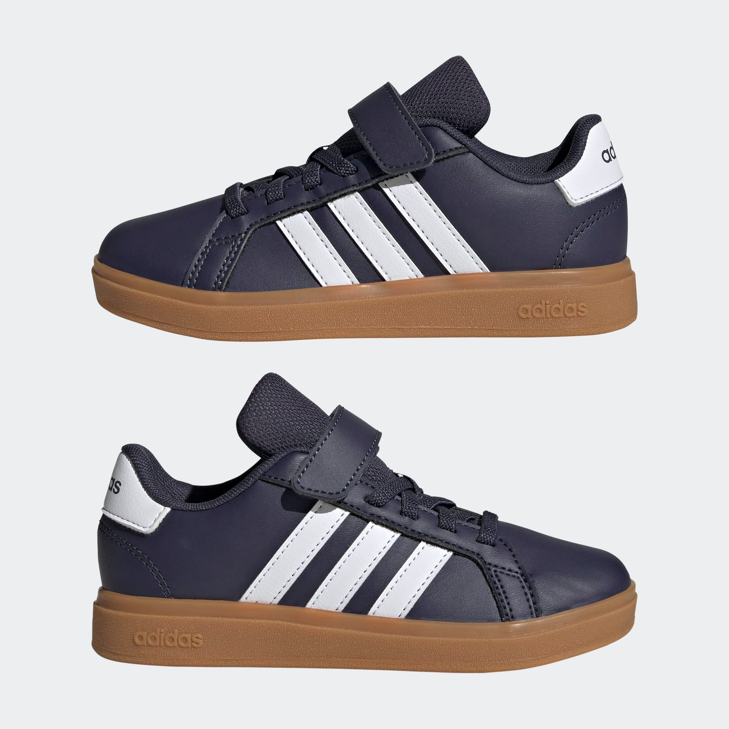 adidas Sportswear Sneaker »GRAND COURT 2.0 KIDS«, Design auf den Spuren des adidas Superstar