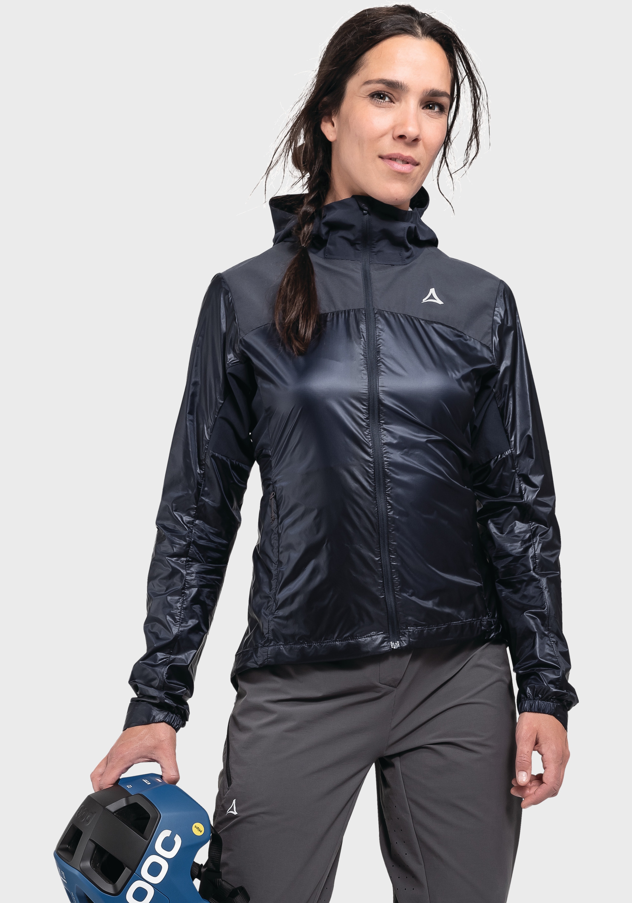 Schöffel Outdoorjacke »Hybrid Jkt Flow Trail L«, mit Kapuze