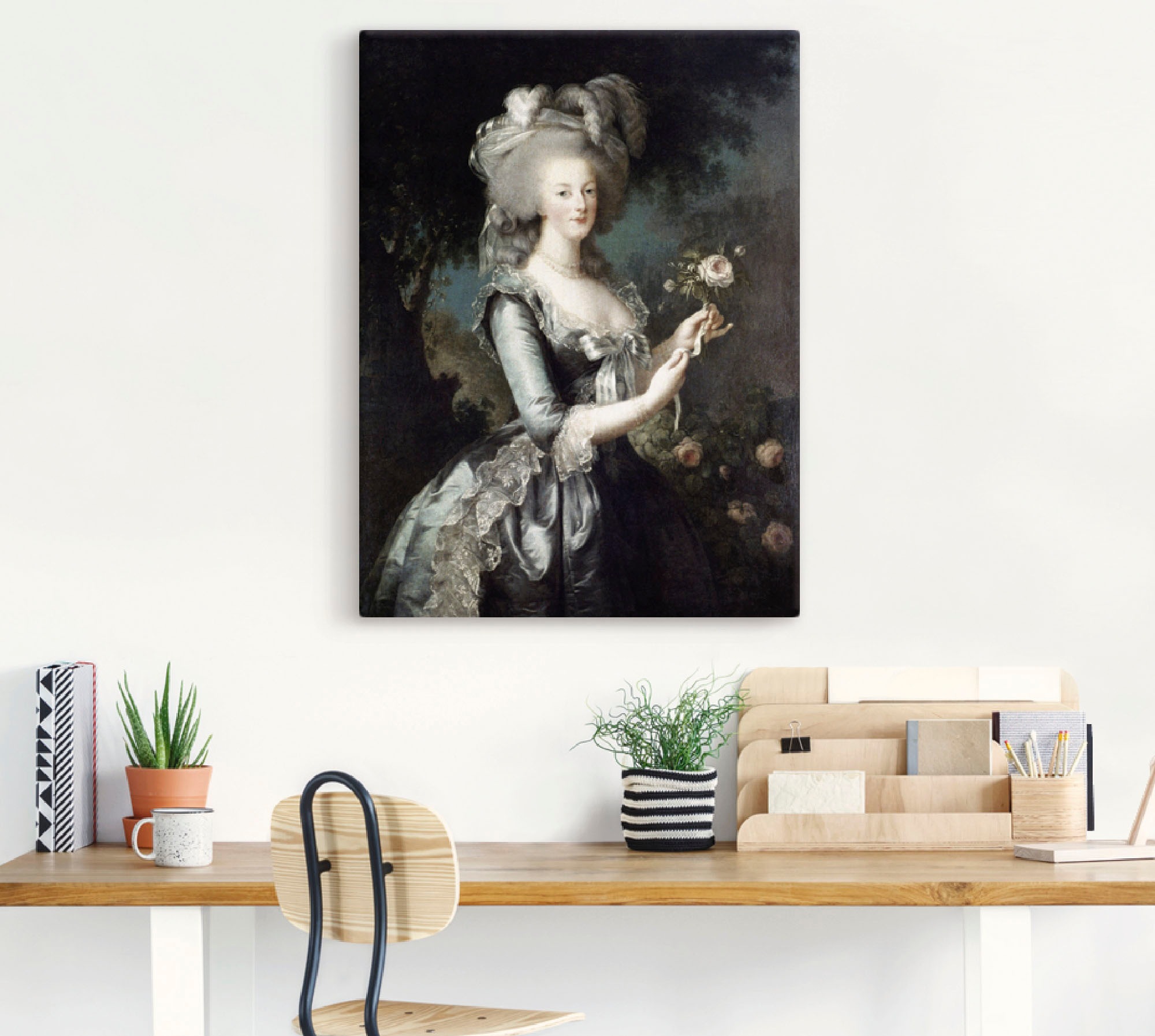 Artland Wandbild »Marie Antoinette, 1783«, Menschen, (1 St.), als Alubild, Outdoorbild, Leinwandbild, Poster in verschied. Größen