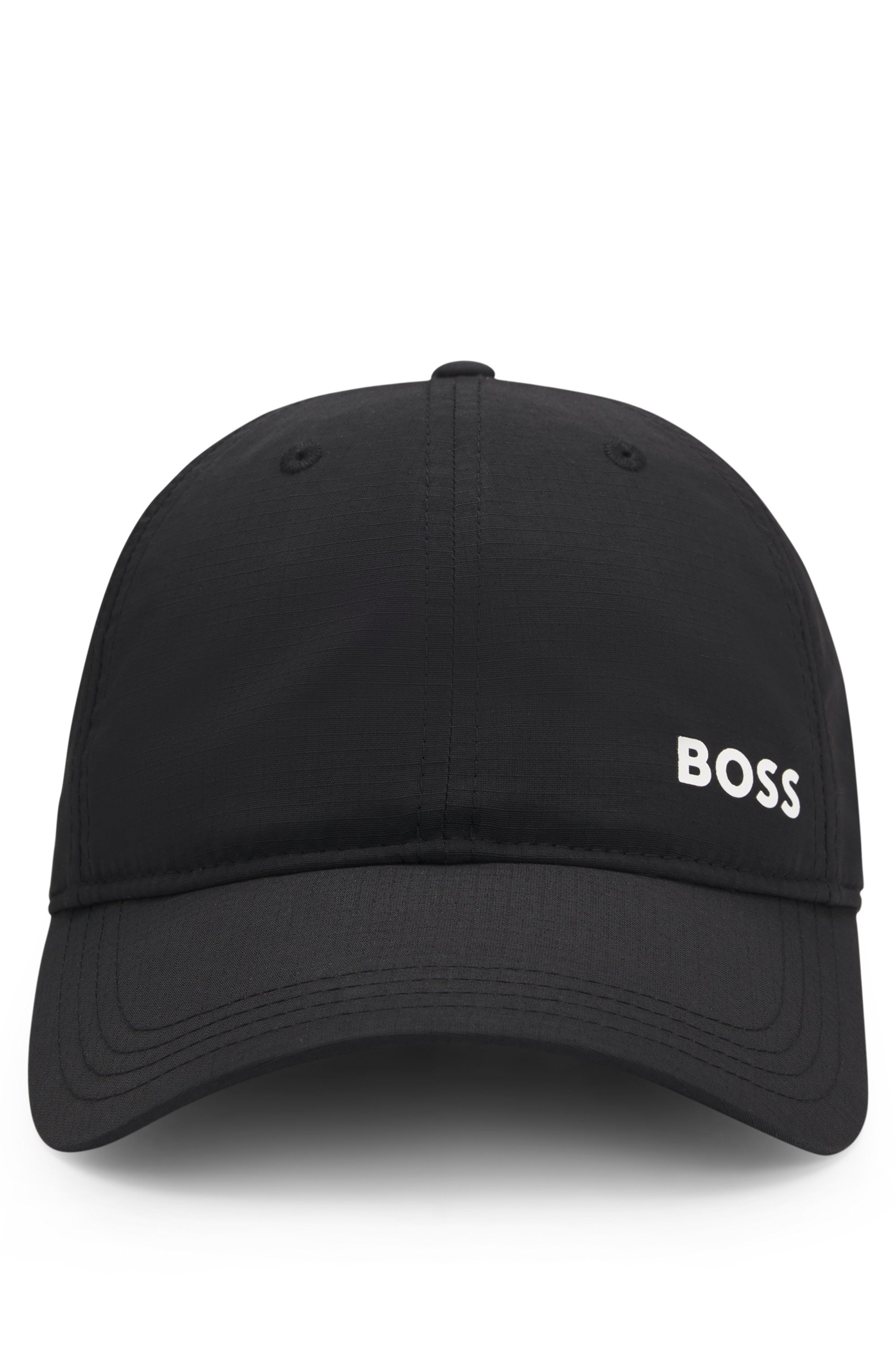 BOSS GREEN Fitted Cap »Lach-RS«, Technical Sport Ripstop, UV-Protection, Weite verstellbar