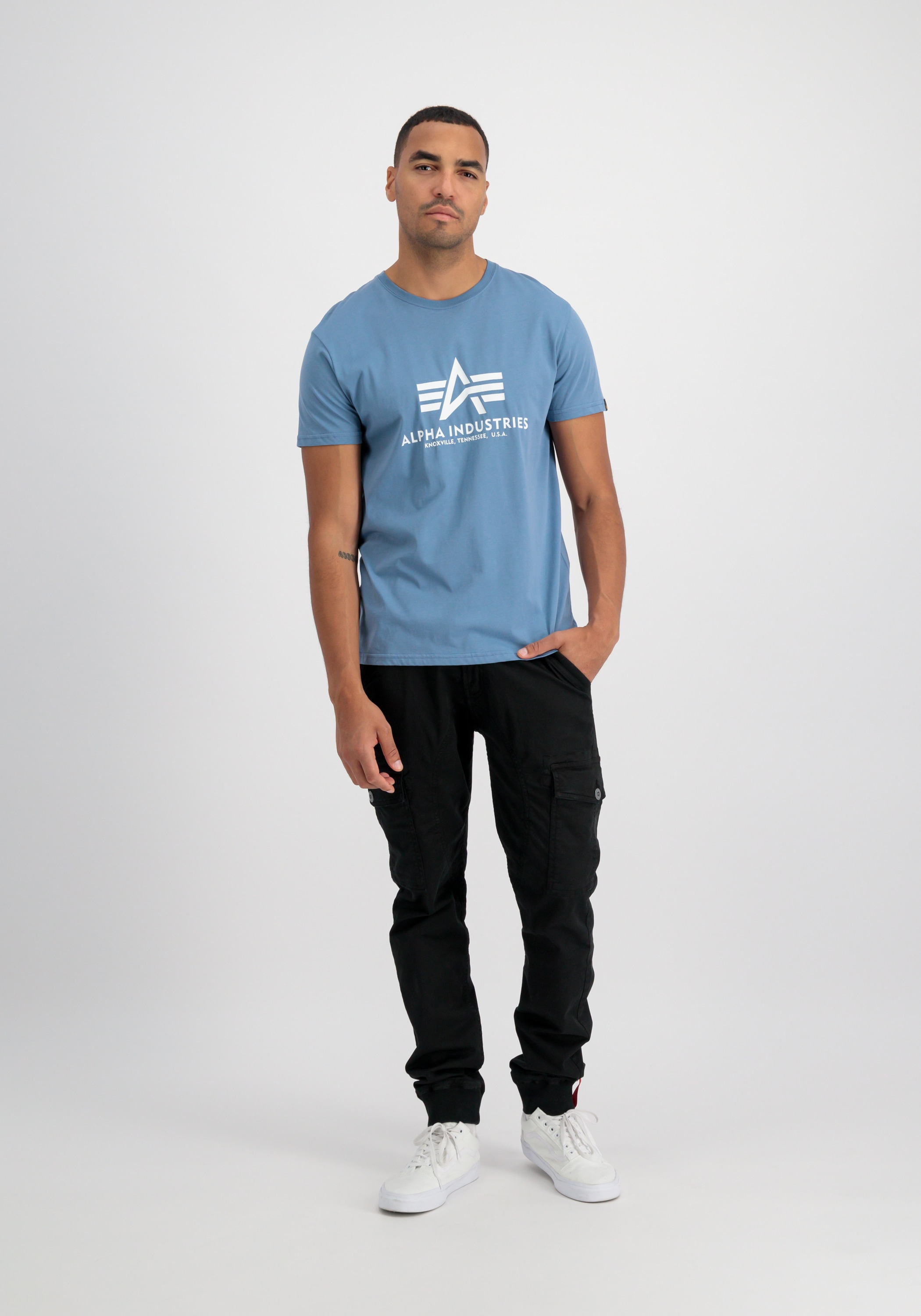 Alpha Industries T-Shirt »Alpha Industries Men - T-Shirts Basic T-Shirt BL«