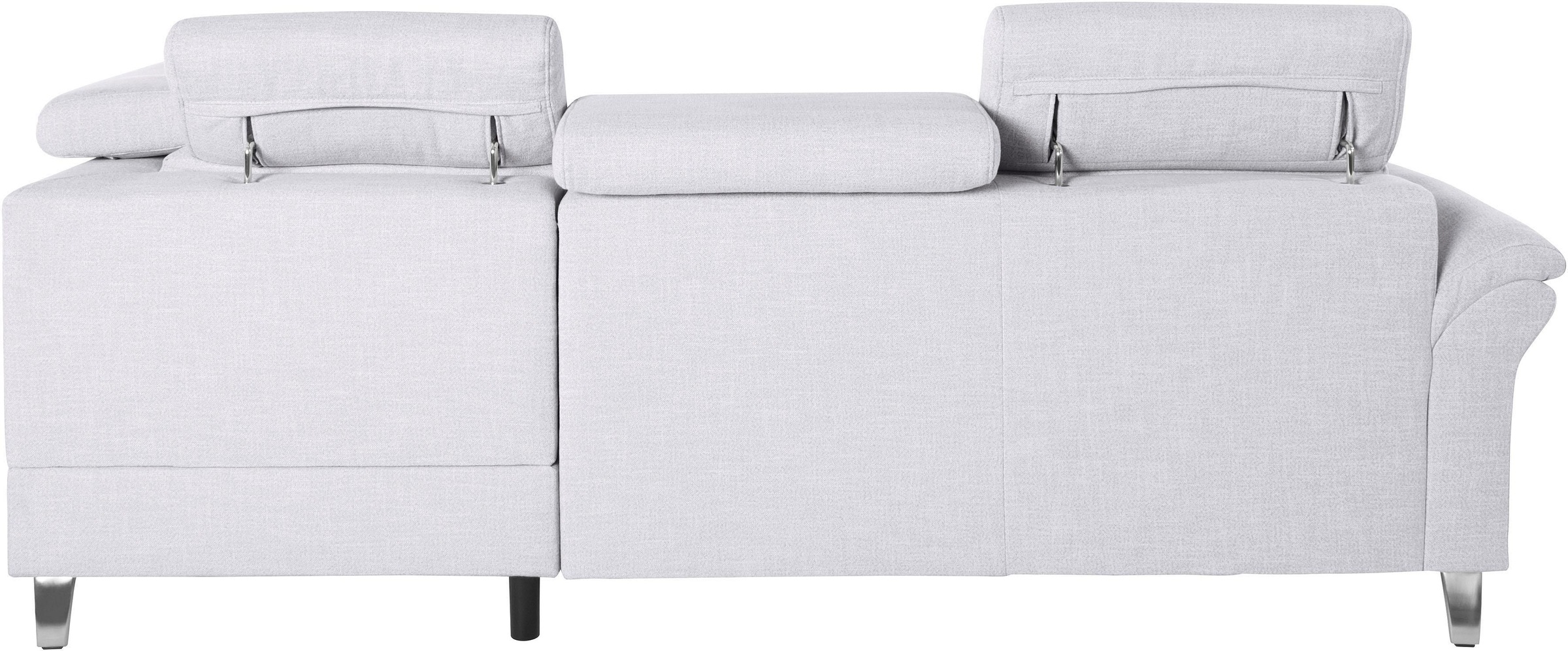 sit&more Ecksofa, inklusive Kopfteilverstellung, wahlweise mit Bettfunktion und Bettkasten
