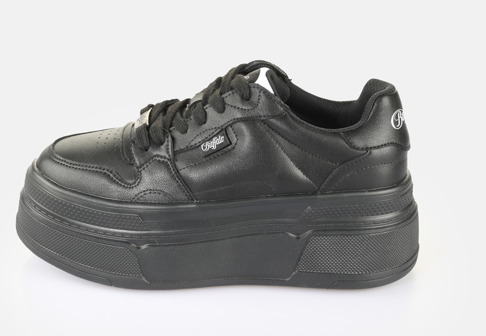 Buffalo Plateausneaker »BESU VEGAN«  Streetwear-Sneaker, Schnürschuh, Halbschuh mit Memory Foam-Innensohle