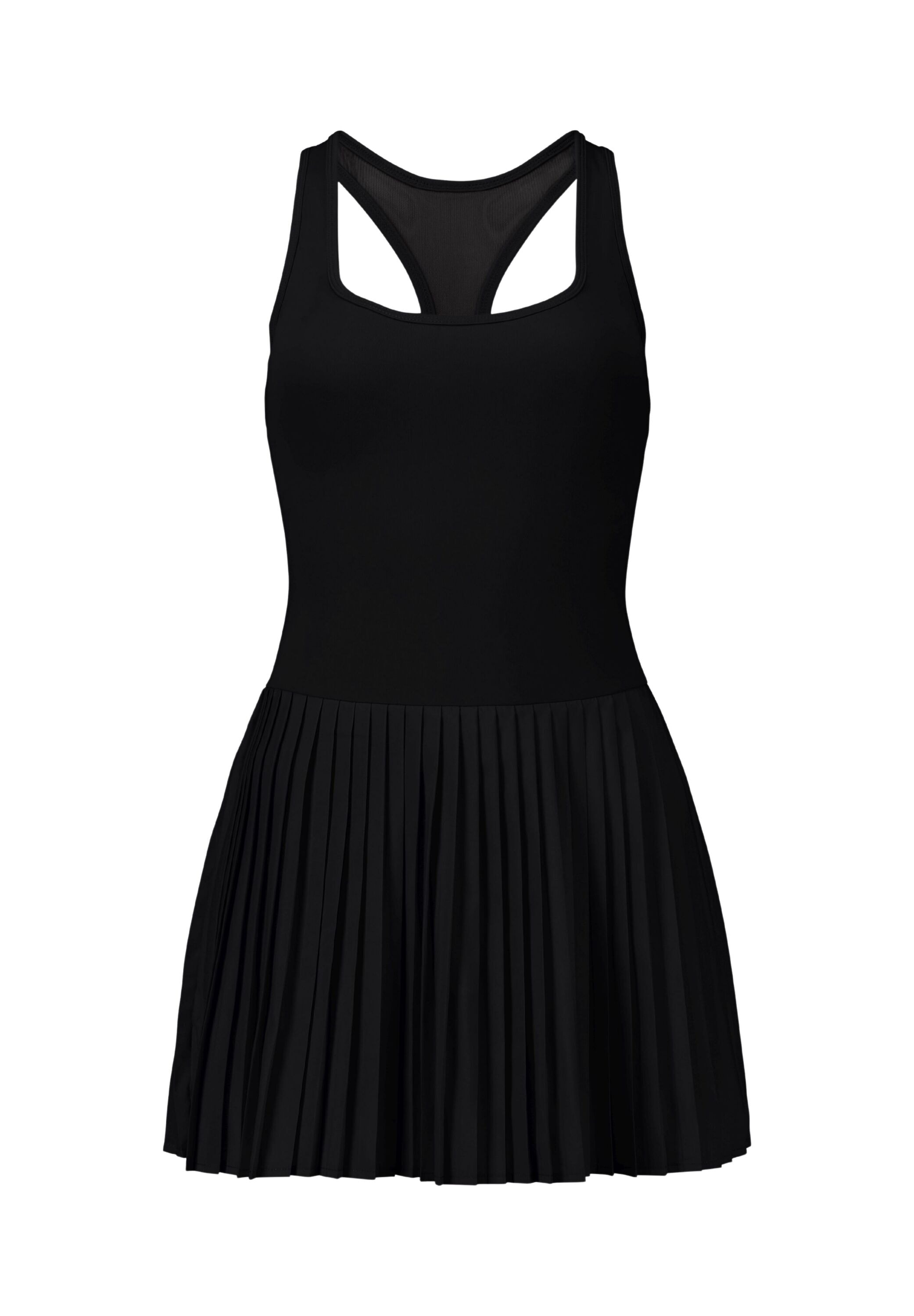 Fabletics Shirtkleid »Fabletics Kleid HOT SHOT PLEATED CLASSIC MINI DRESS« Eingrifftaschen mit integriertem BH