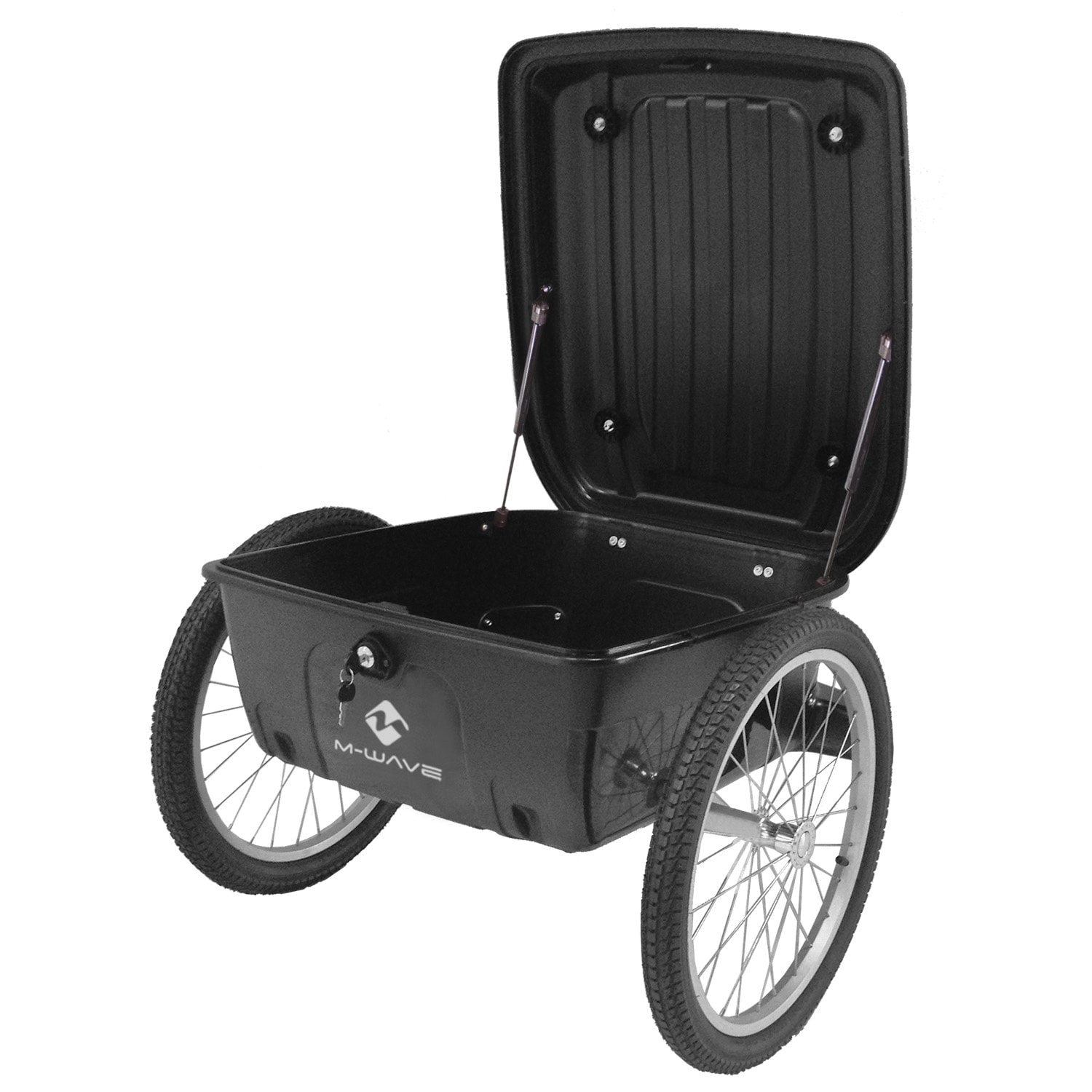 M-Wave Fahrradlastenanhänger »M-WAVE Stalwart Carry Box Gepäckanhänger«