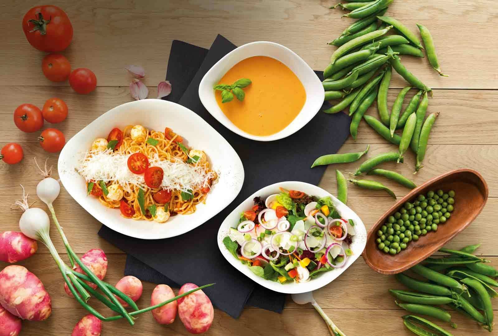 Villeroy & Boch Schale »Pastaschalen Vapiano 28 x 21 cm 2er Set weiß«