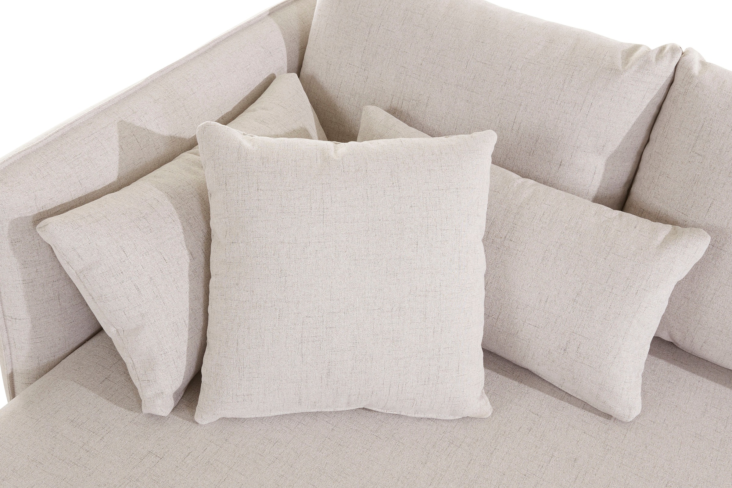 andas Ottomane »Nöre«, kurzes Lounge-Modul - zum Zusammenstellen, Breite 138 cm, Tiefe 128 cm