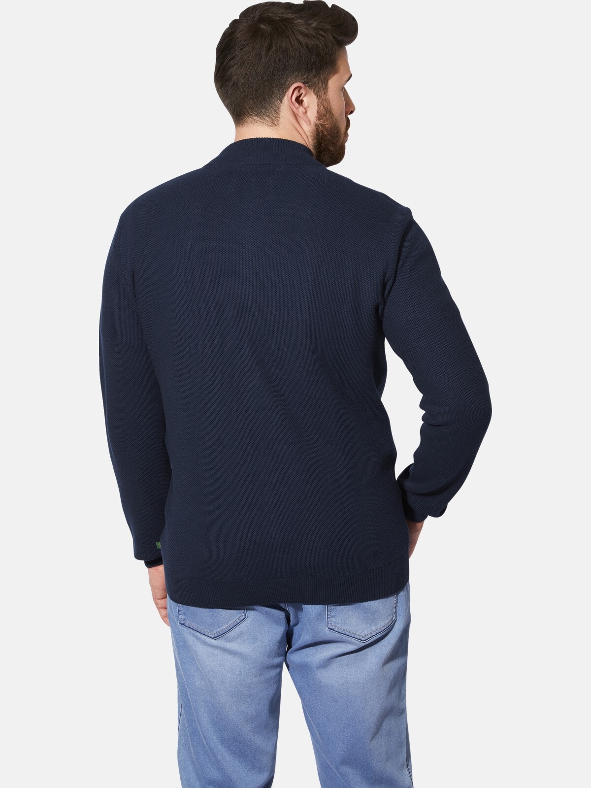 Charles Colby Strickjacke »Strickjacke DUKE THALARIC«, mit elastischem Saumbund