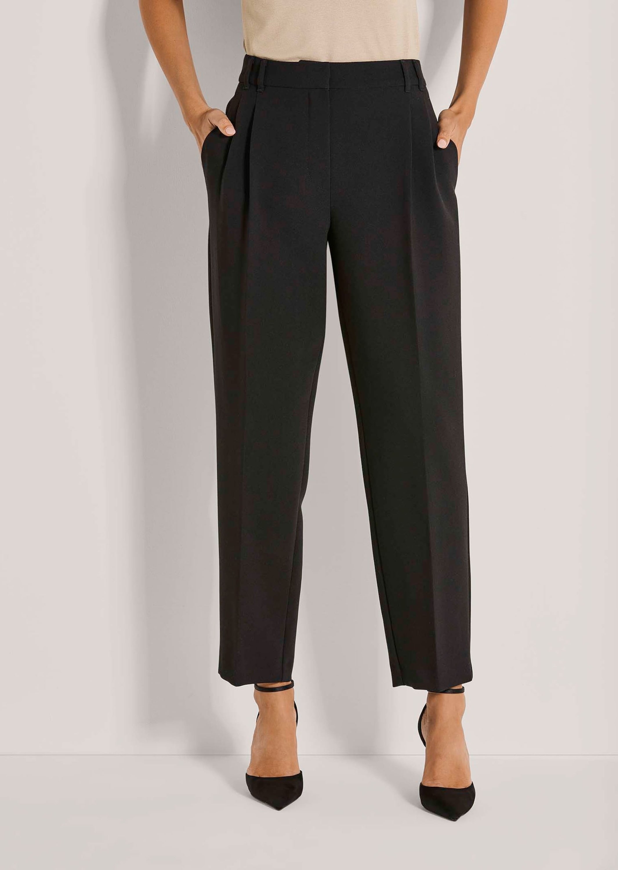 MADELEINE Bundfaltenhose »Chinohose Bundfaltenhose mit Stretch-Komfort«