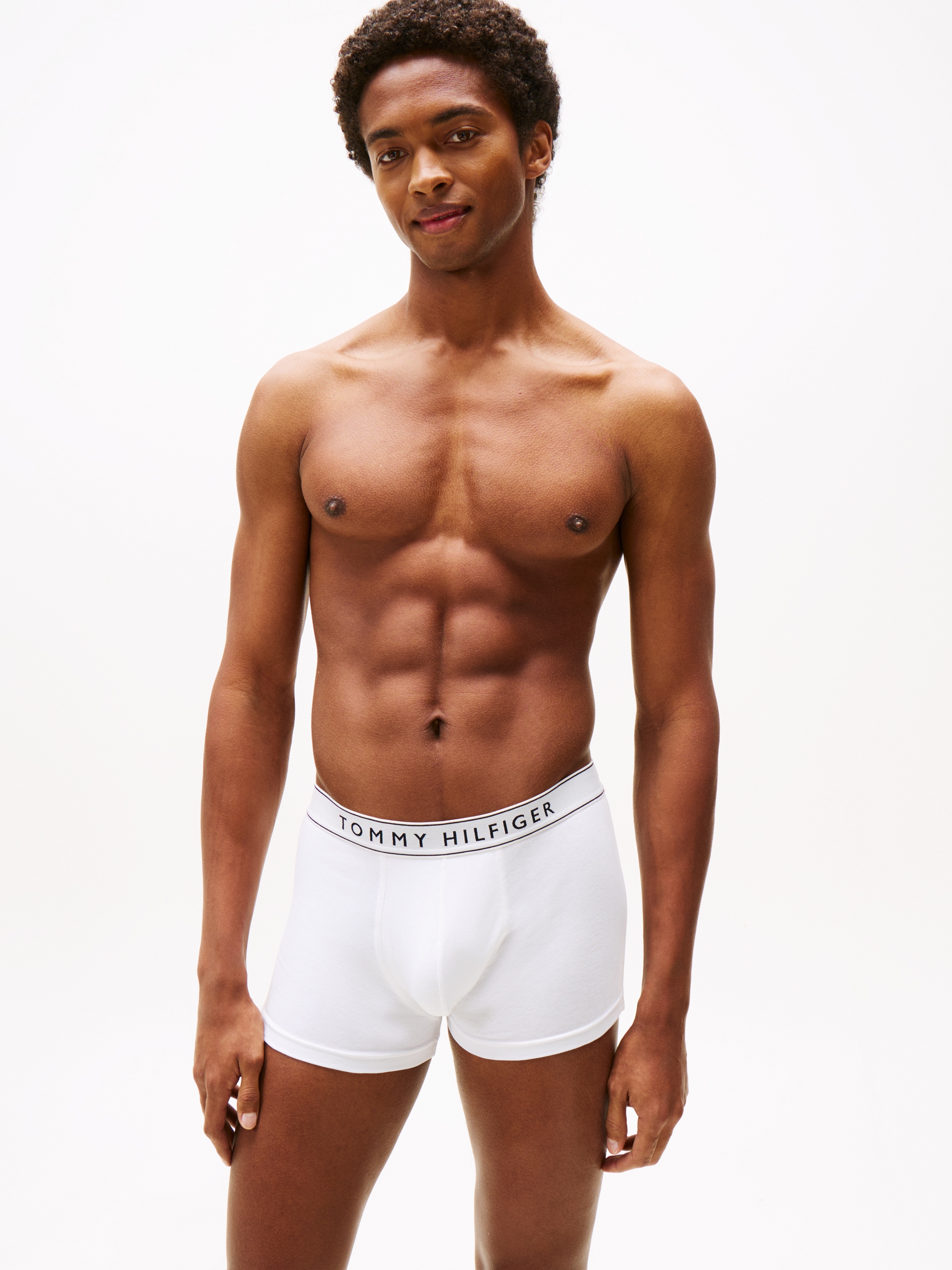 Tommy Hilfiger Underwear Trunk »3P TRUNK DTM«, (Packung, 3 St., 3er), mit Logobund