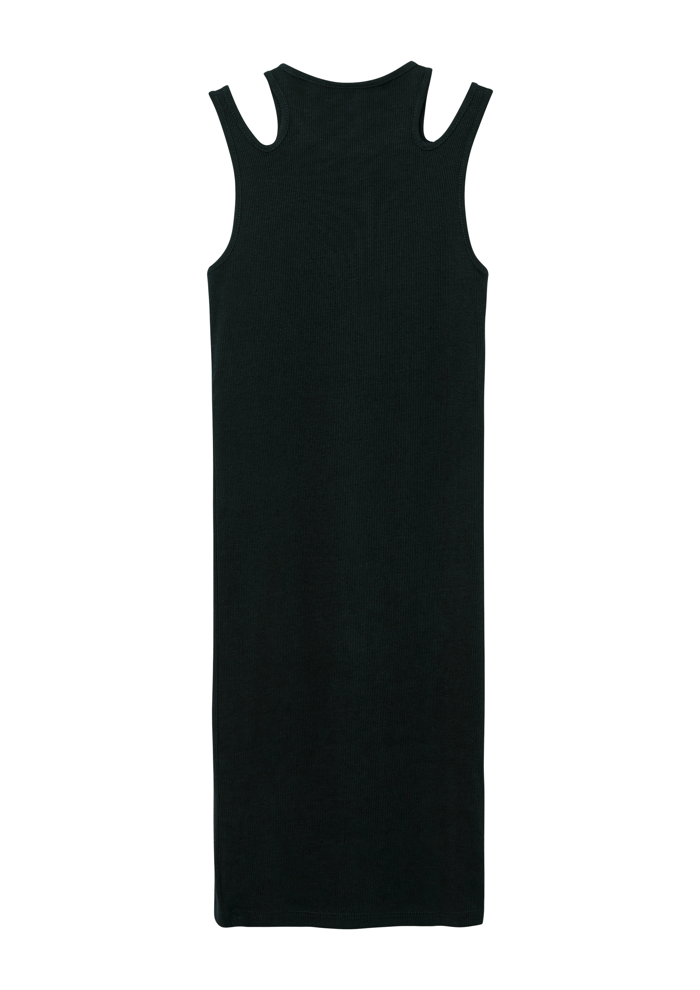 s.Oliver Junior Midikleid Ohne Taschen ärmellos, Ripp-Optik