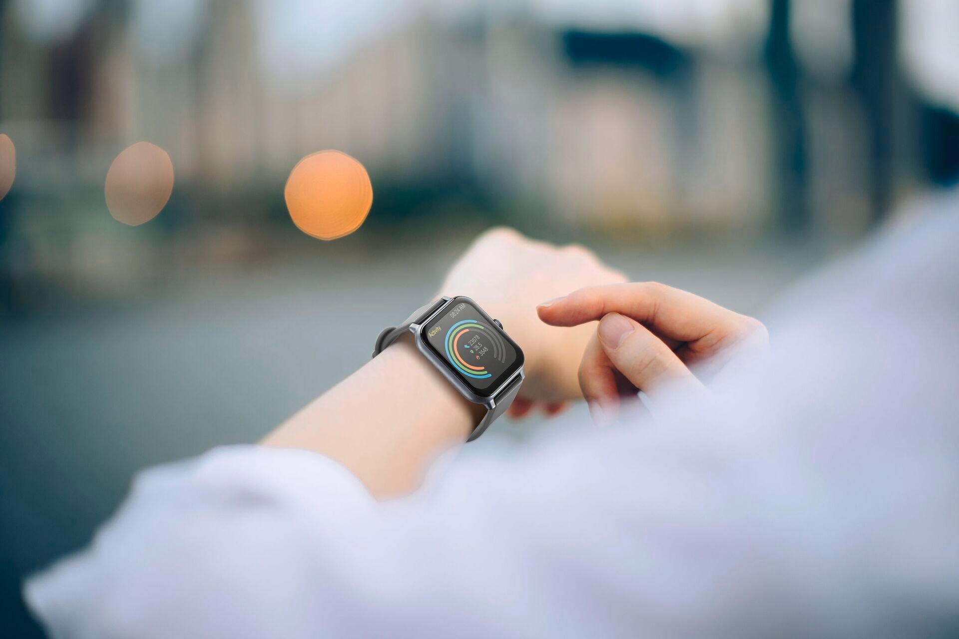 Cellularline Smartwatch »Bluetooth Smartwatch ION«, (4,65 cm / 1,83 Zoll), Proprietär, 0 GB