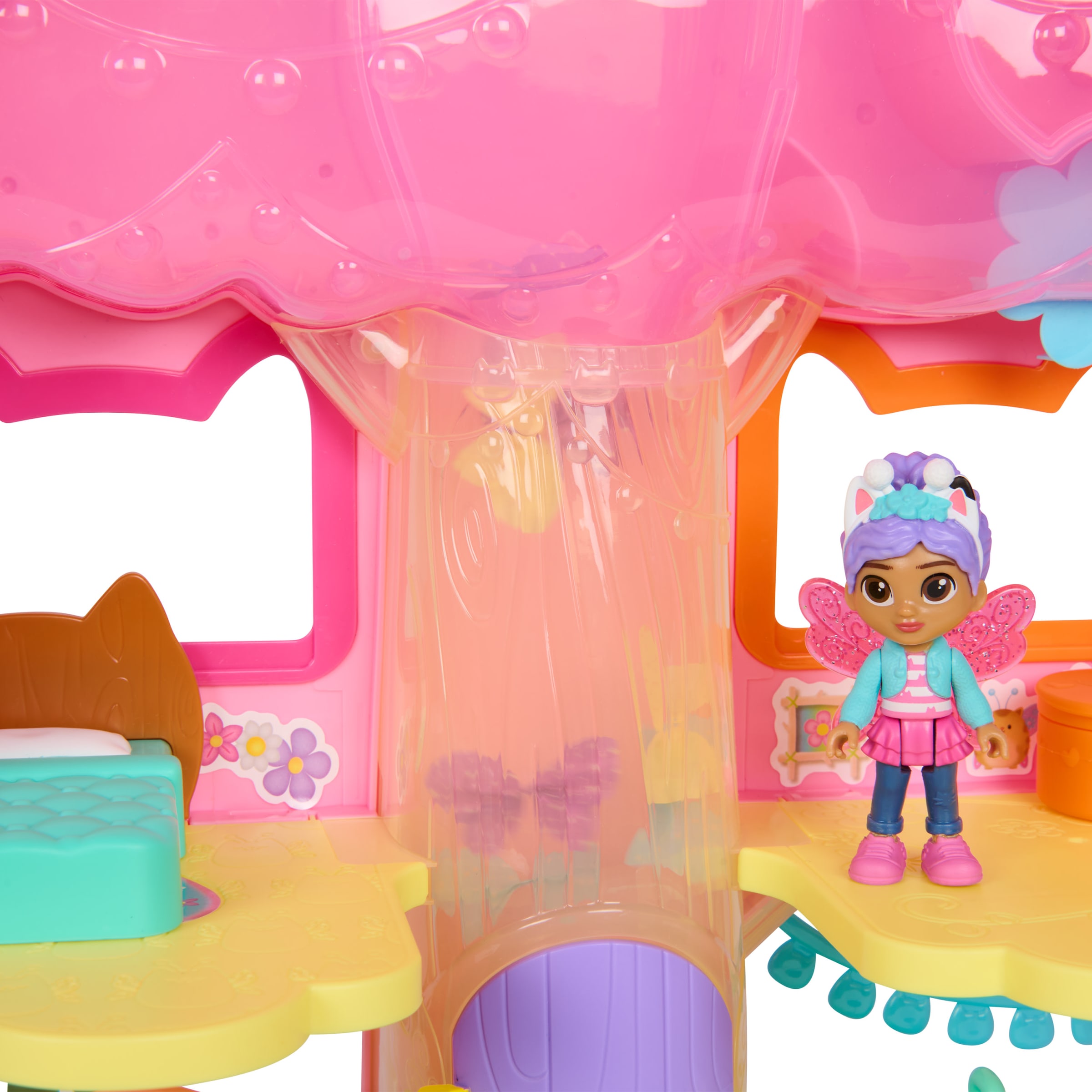 Spin Master Spielwelt »DreamWorks Gabby's Dollhouse Fairylandia Puppenhaus«