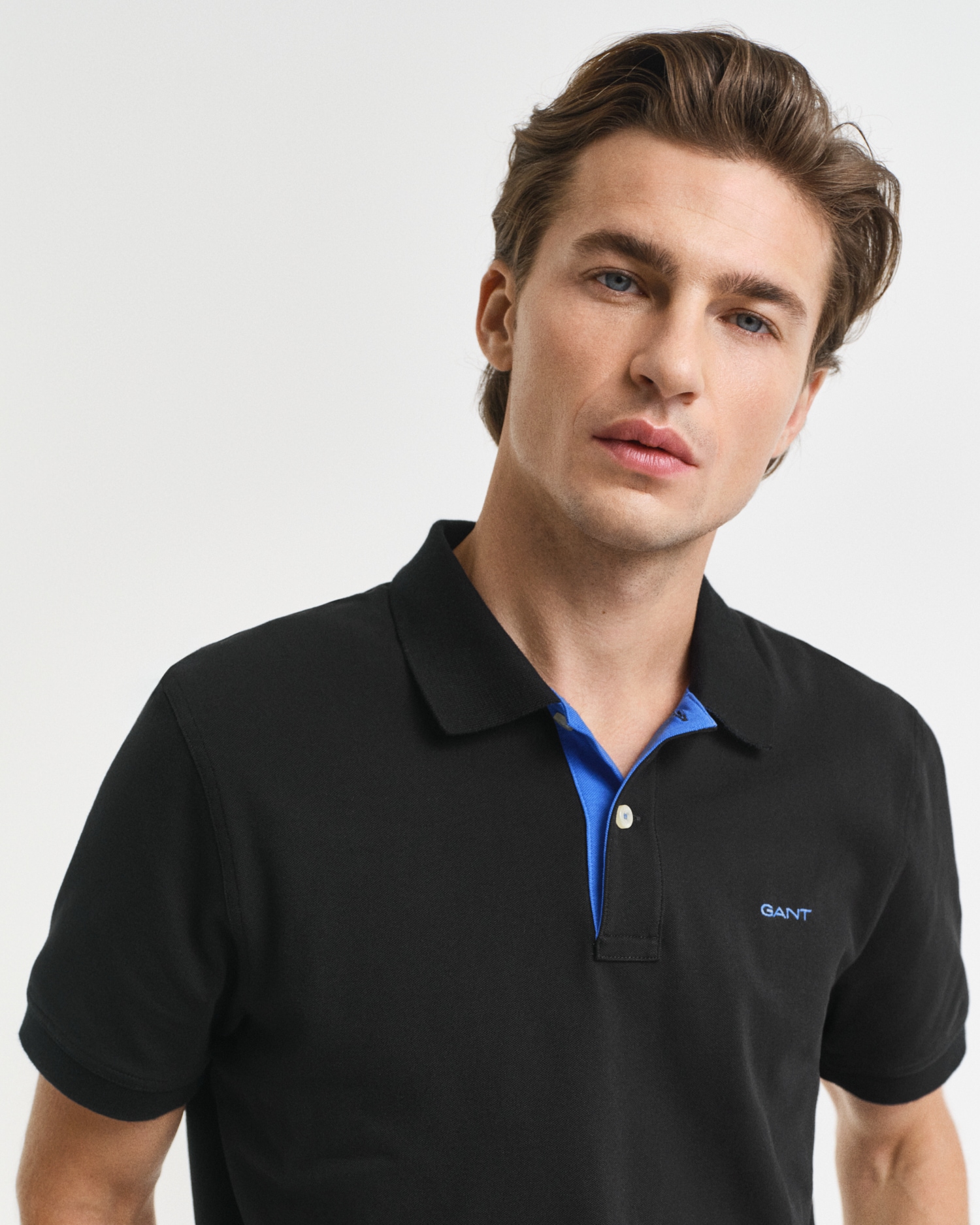 Gant Poloshirt »REG CONTRAST PIQUE SS RUGGER«, mit kontrastfarbenen Einsätzen