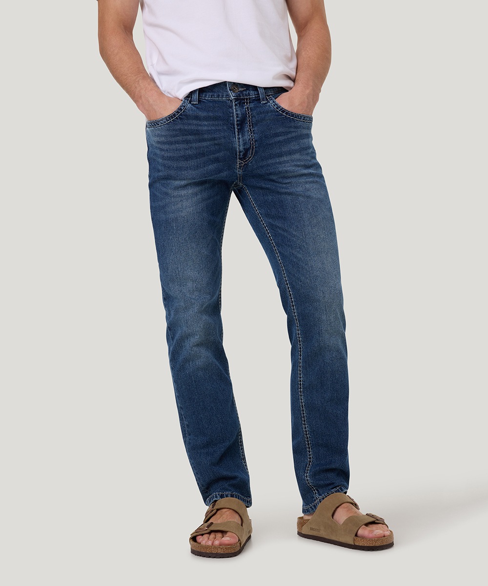 Pioneer Authentic Jeans Straight-Jeans »Rando Dicke Nähte«