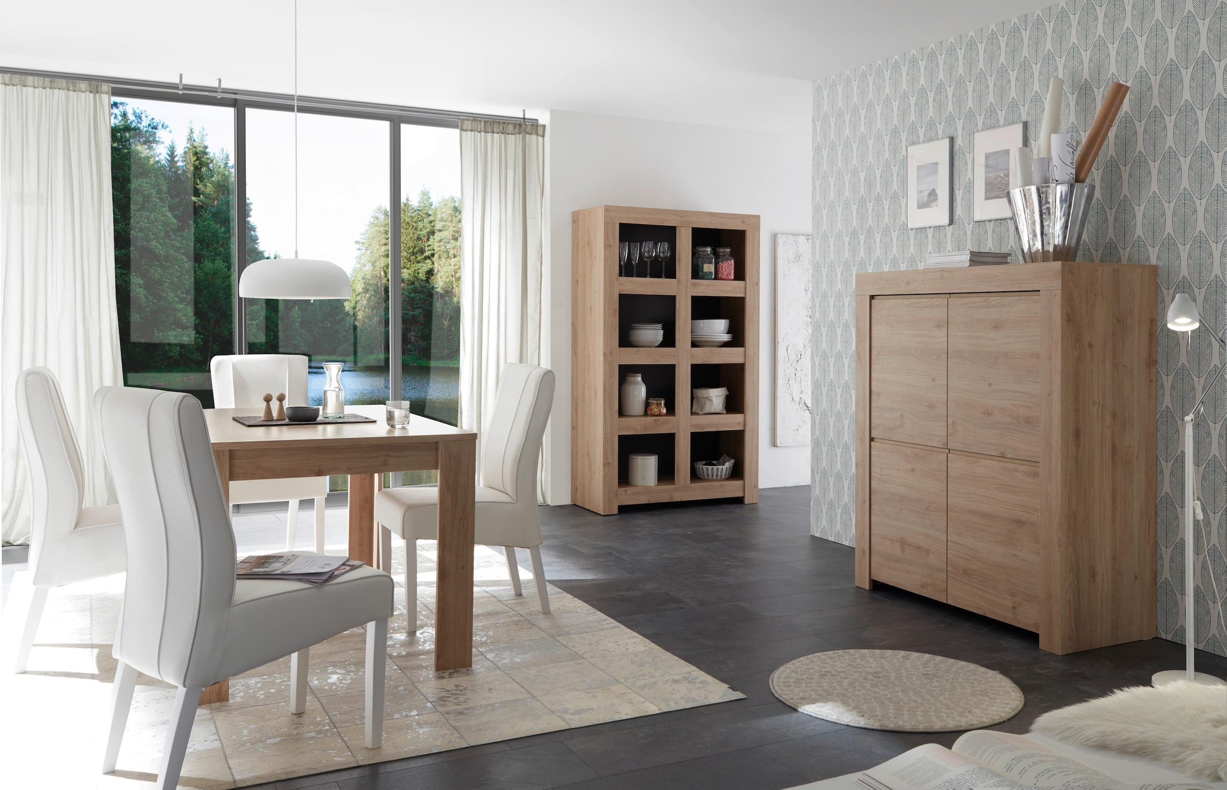 INOSIGN Highboard »Firenze«, Breite 110 cm