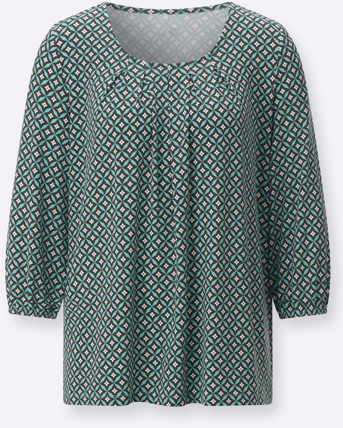 Inspirationen 3/4-Arm-Shirt »Druck-Shirt« 1