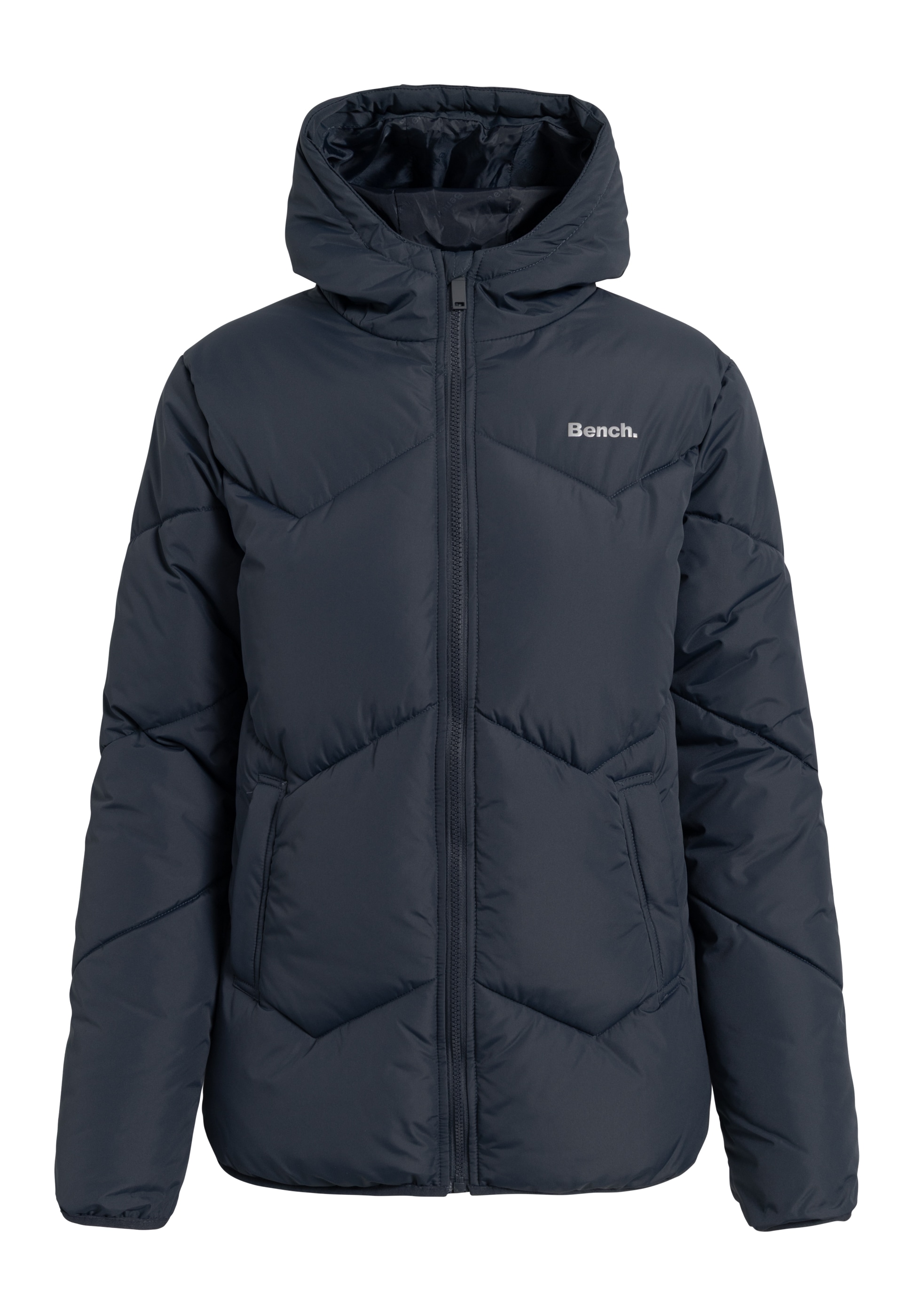 Bench. Steppjacke »KRIYA«, mit Kapuze, leichte Winterjacke mit hoher Wärmeleistung und Zick Zack Steppung