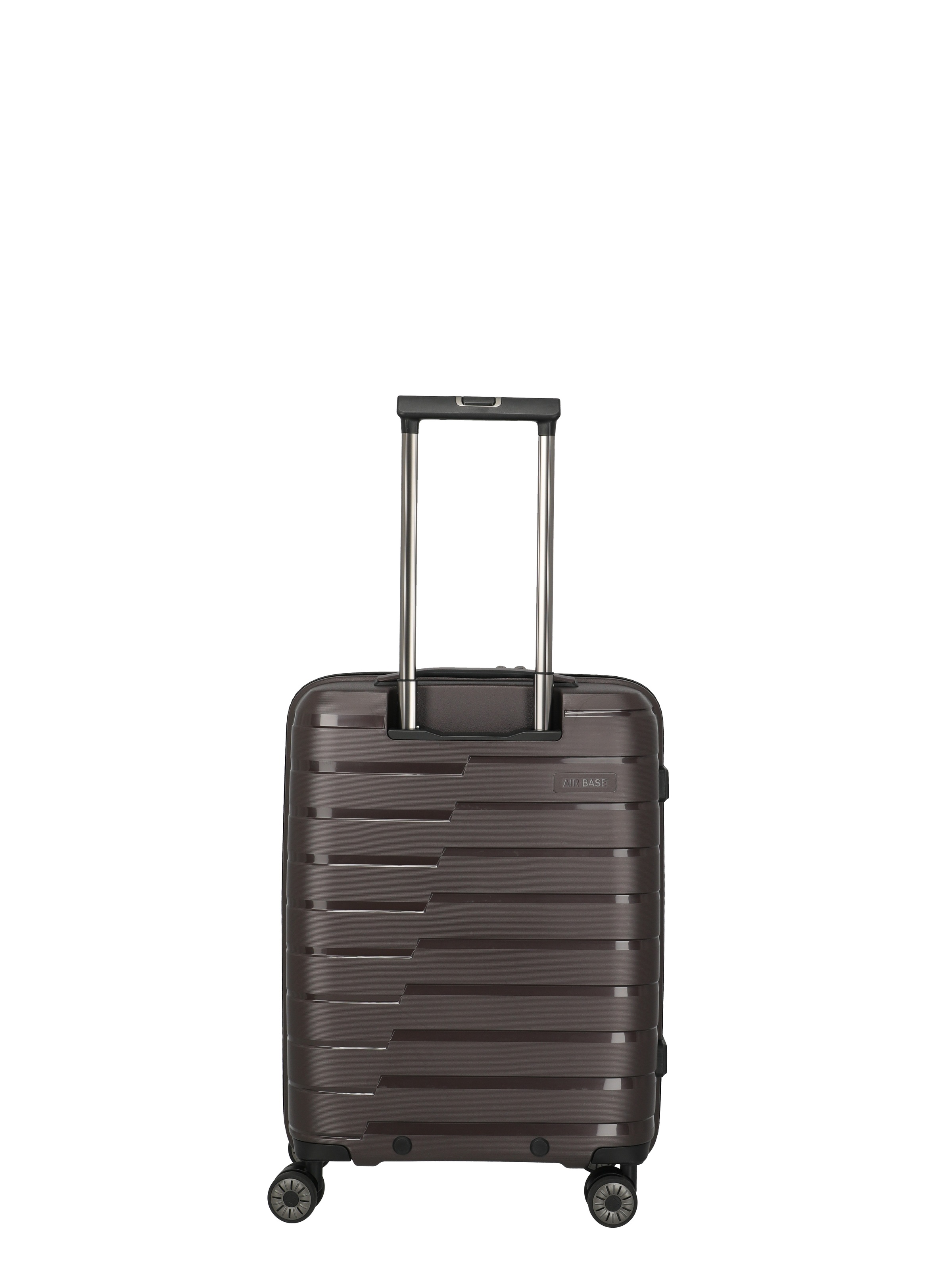travelite Trolley »AIR BASE Reisekoffer Hartschale« 43 l 4 Rollen kratzresistenter Oberfläche und cleverer Innenaufteilung