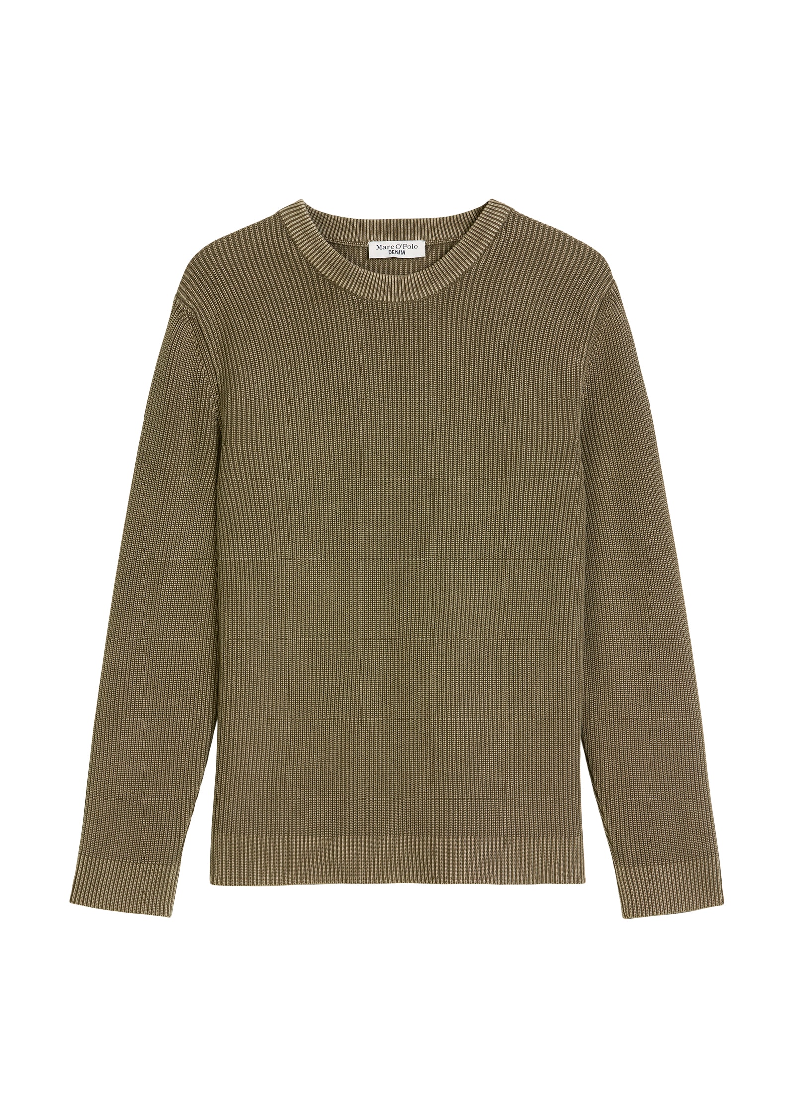 Marc O'Polo DENIM Rundhalspullover »loose fit mit speziellem Farbeffekt«