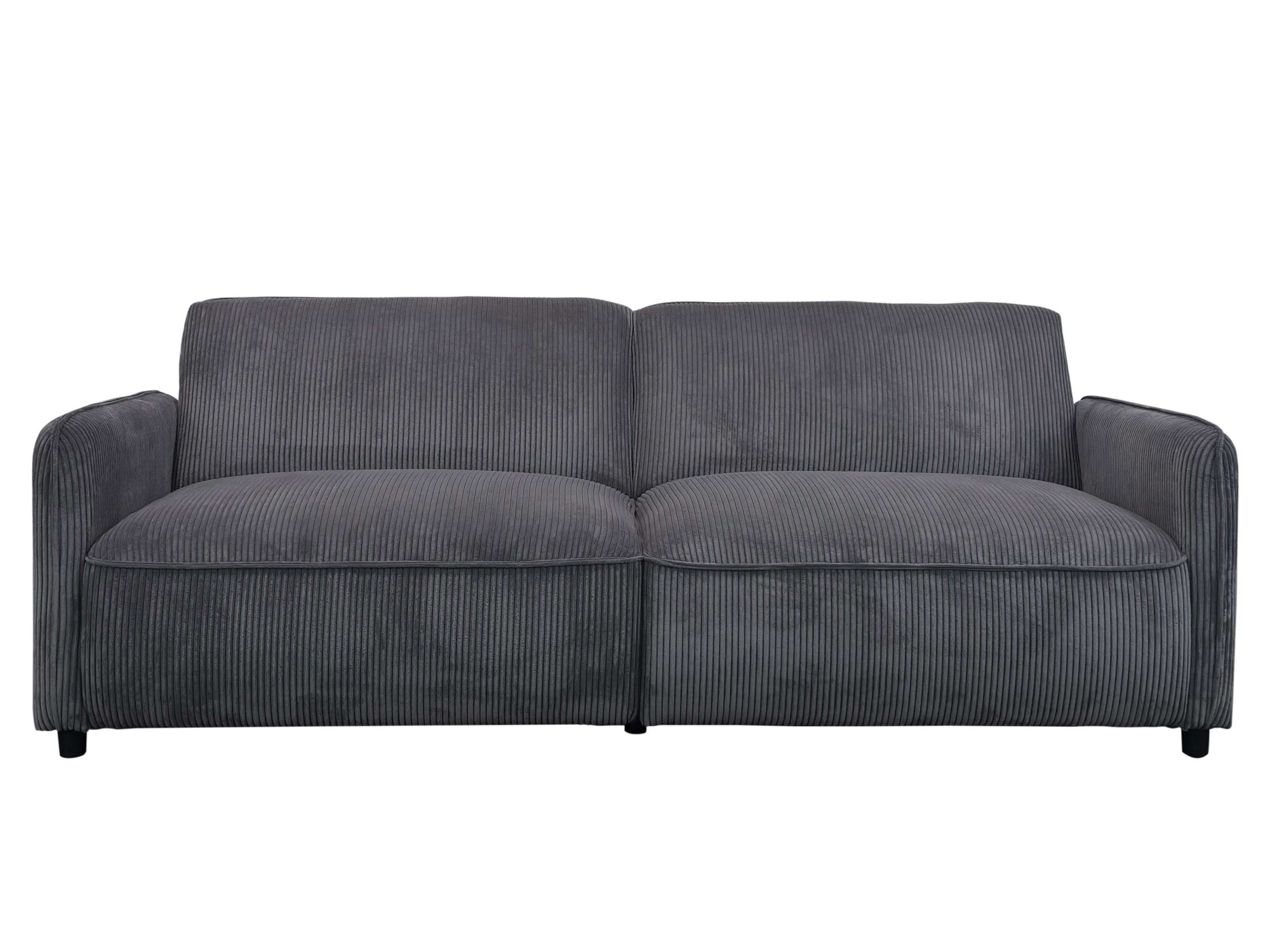 Dorel Home 3-Sitzer »ALICIA Schlafsofa 209 cm«, Bettfunktion (110/190cm), verstellbare Rückenlehne, Cord, Velours