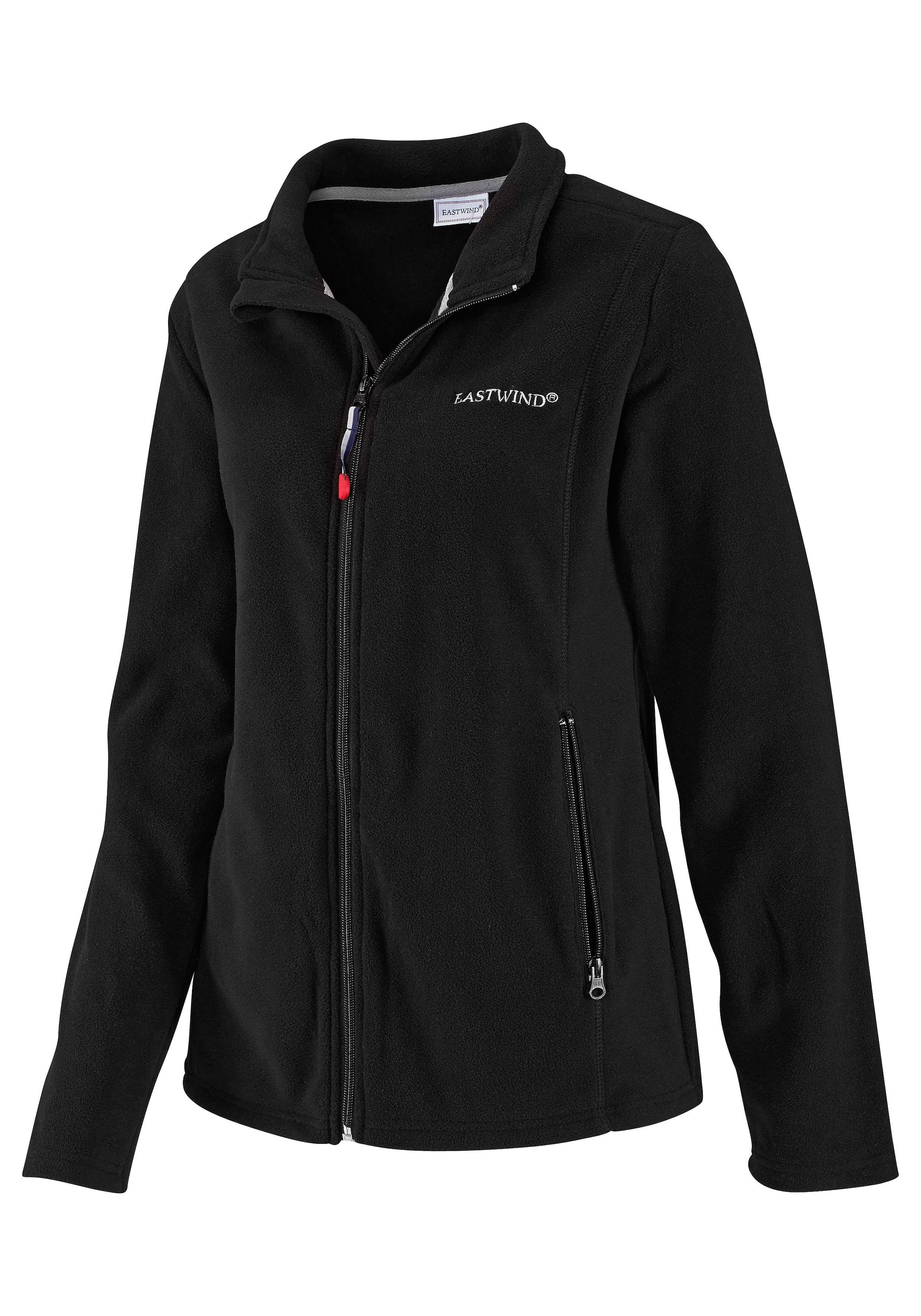 Eastwind Fleecejacke, ohne Kapuze