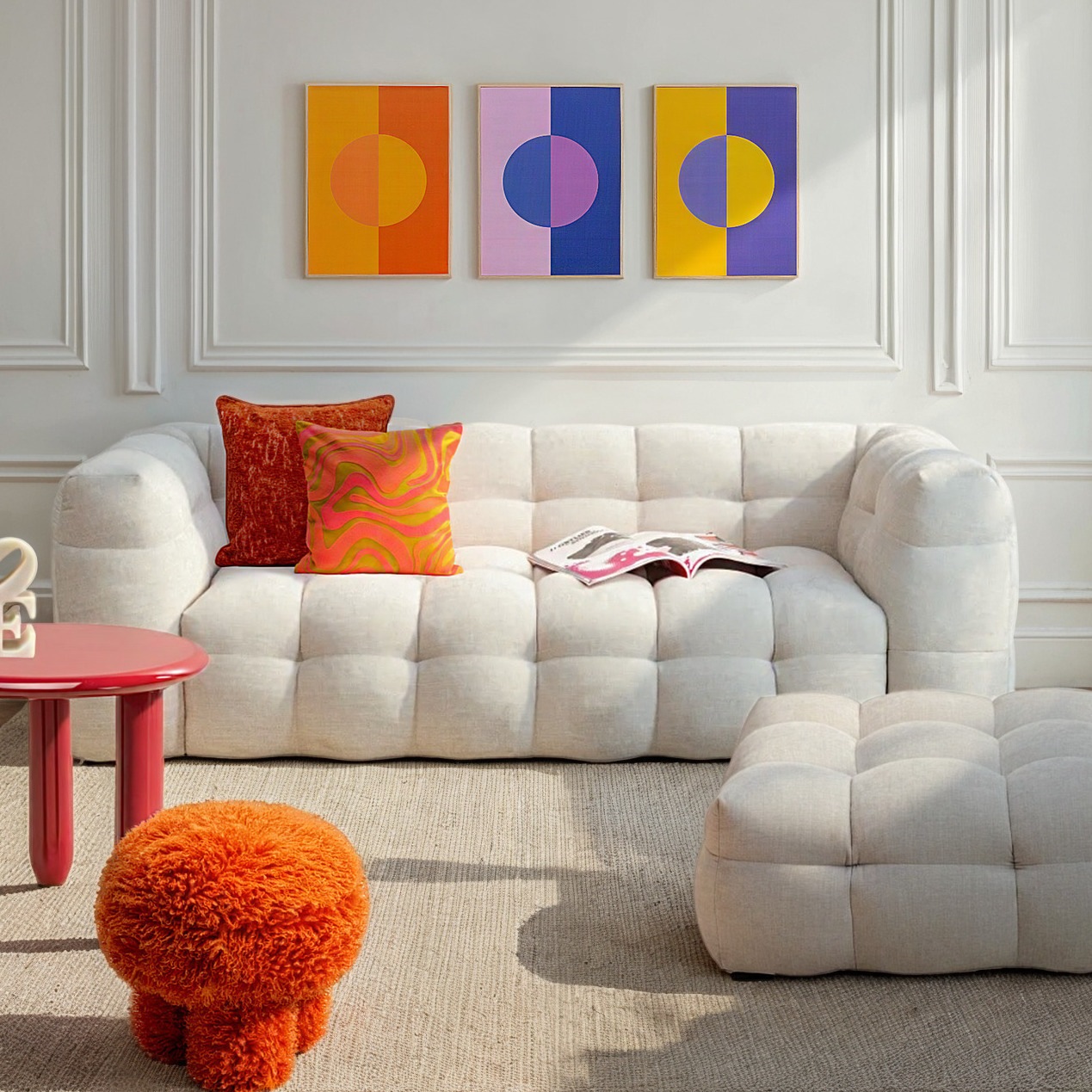 Kare Design Bild mit Rahmen