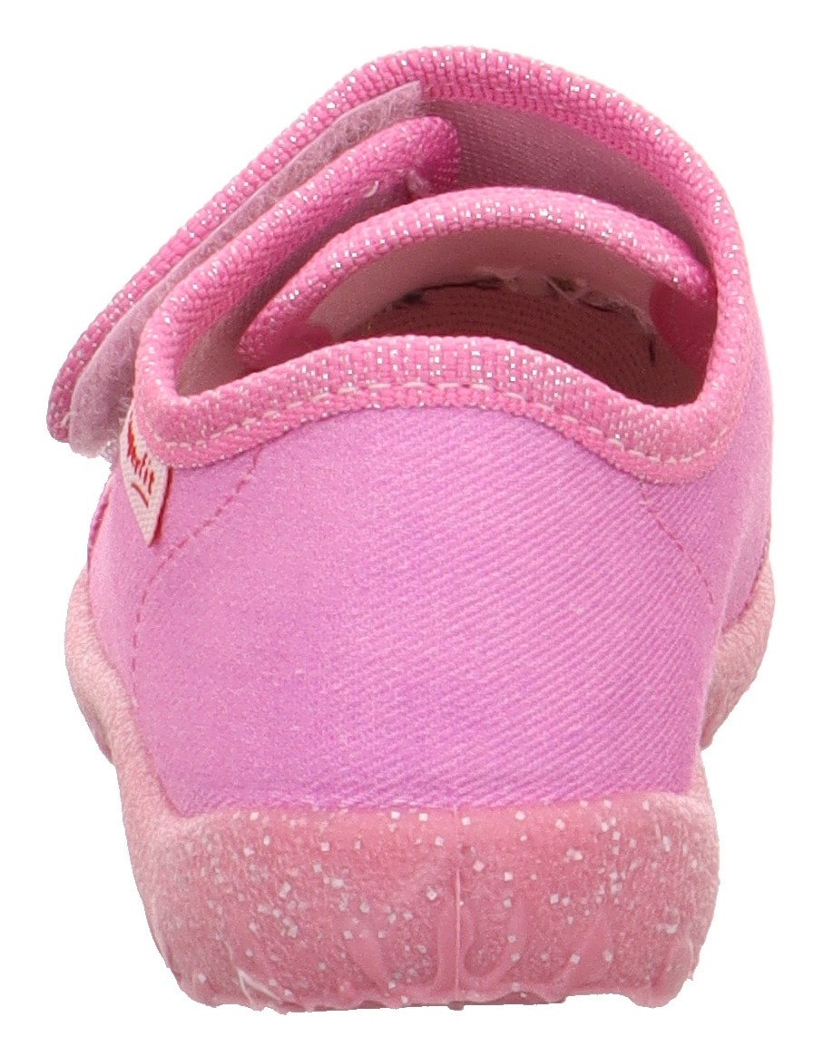 Superfit Hausschuh »SPOTTY WMS: Mittel«, Babyschuh, Klettschuh, Kindergarten Schuh mit Klettverschluss