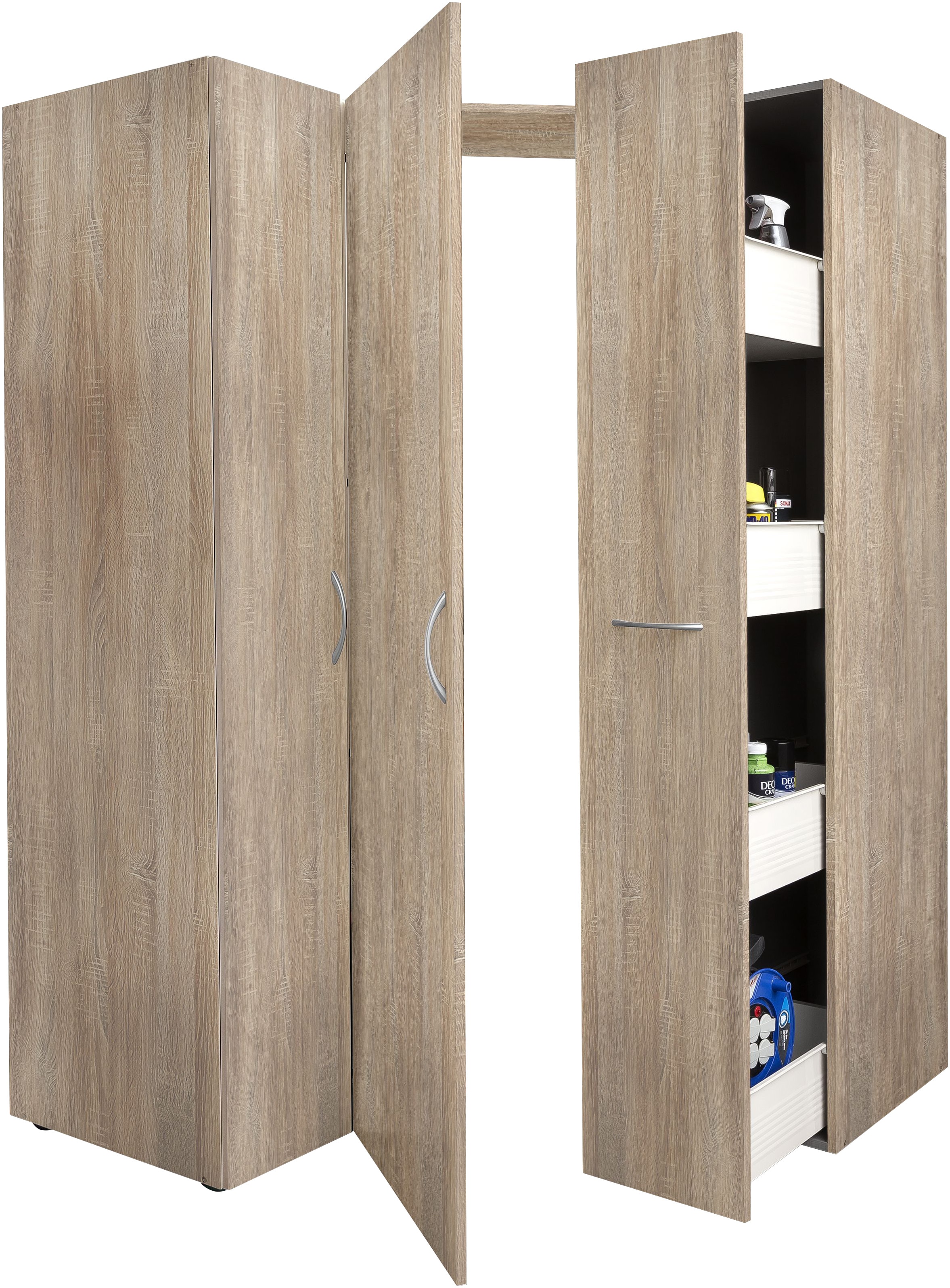 Wimex Mehrzweckschrank-Set »Multiraumkonzept, 3-teiliges Set, Stauraumwunder«