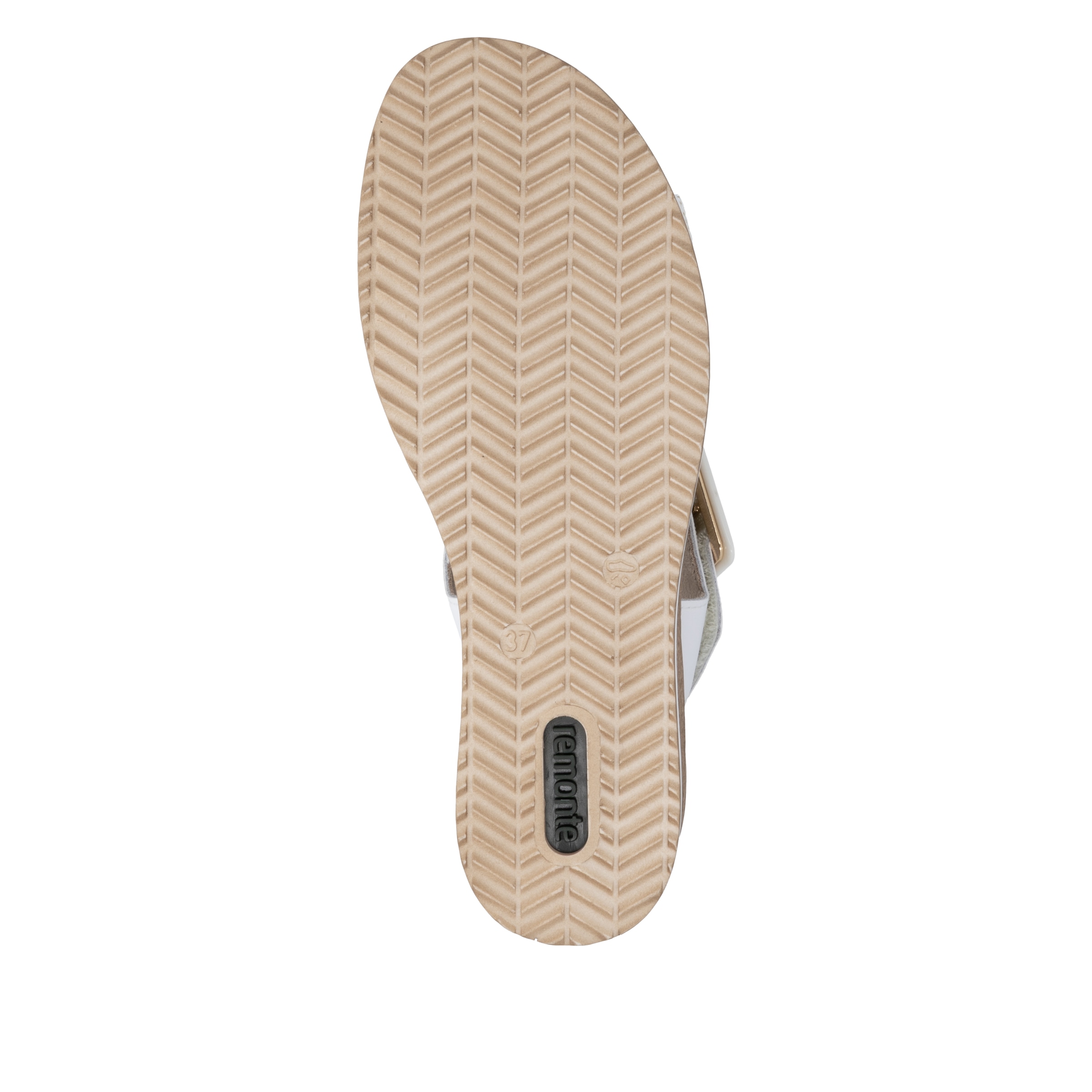 Remonte Sandalette »ELLE-Collection«  Sommerschuh, Sandale, Bequemschuh mit Klett unter der Zierschnalle