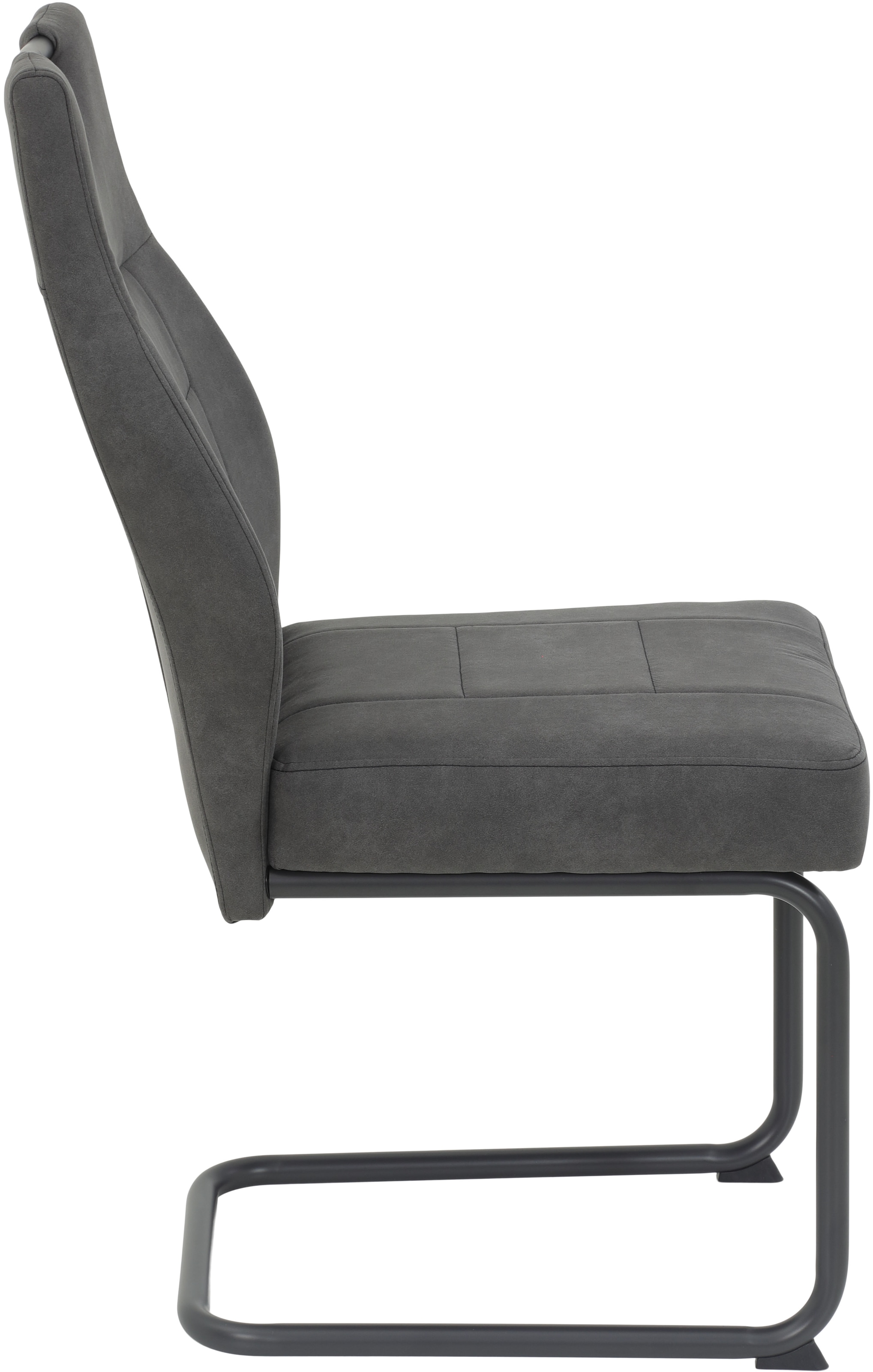 HELA Esszimmerstuhl »Linda S Schwingstuhl BESTSELLER«, (Set), 4 St., Microfaser, mit Taschenfederkern Sitz, mit 140KG belastbar, Freischwinger