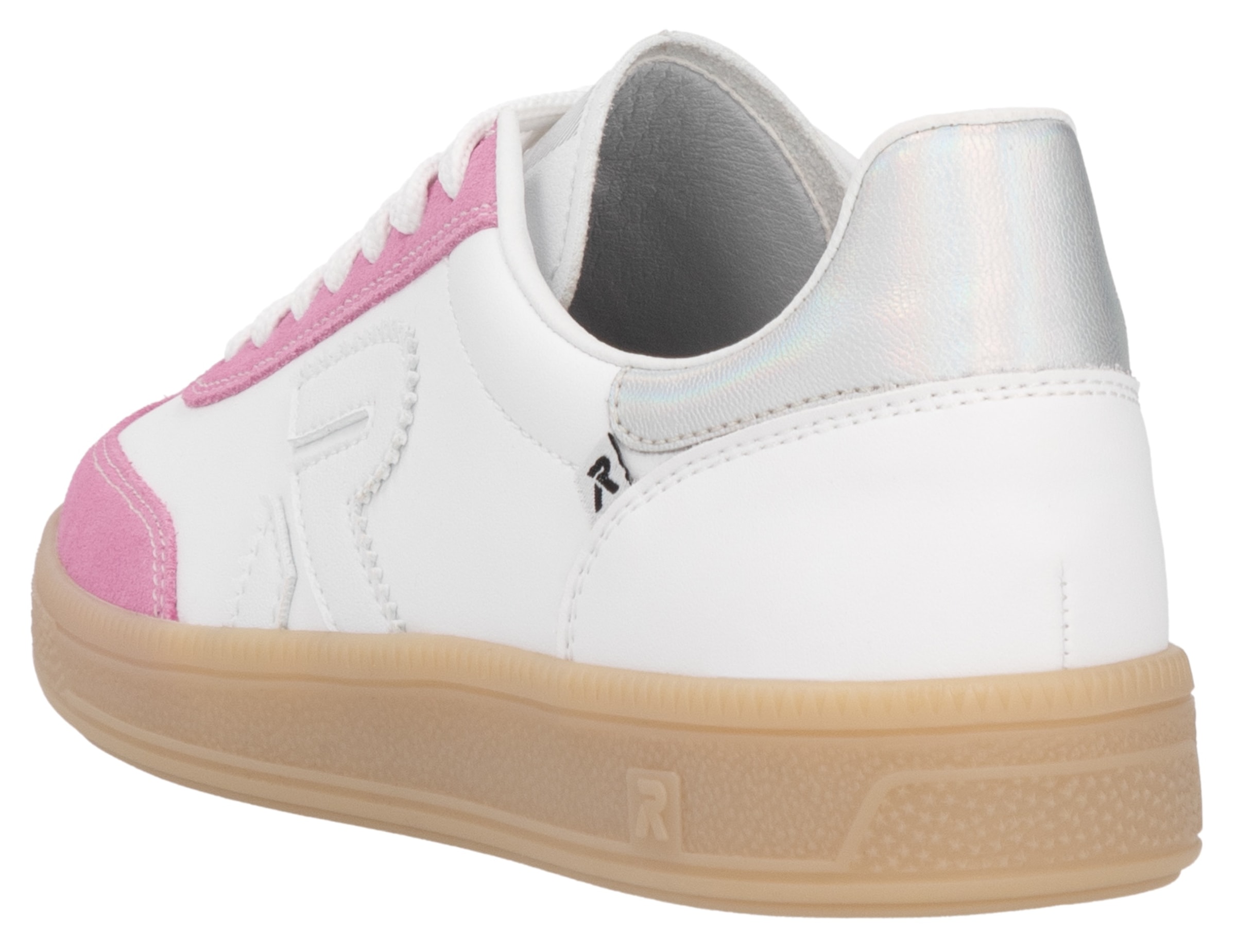 RIEKER Sport Sneaker »San Diego Swing2GO«, Retro-Sneaker, Freizeitschuh, Halbschuh mit herausnehmbarem Fußbett