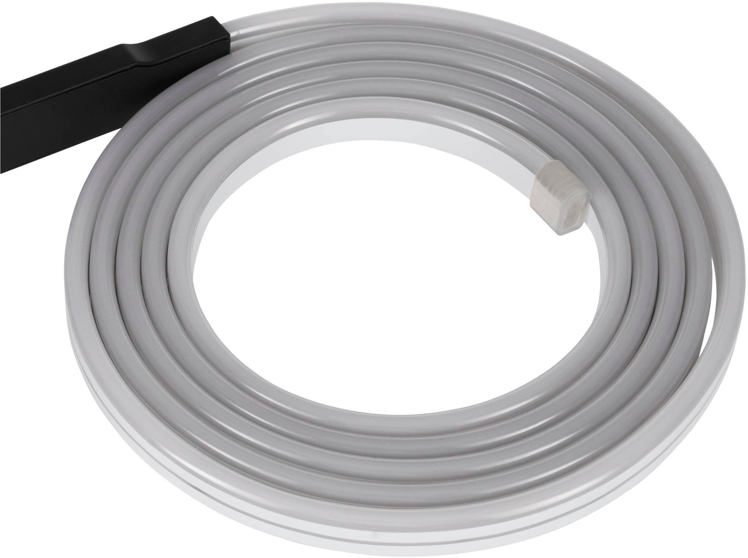 EGLO LED-Streifen »Flatneon-z LED Stripe, ZigBee, LED Streifen, Sprachsteuerung, IP44« 1 Stk.-flammig Leuchtband/-stab - L300 x B1,8 x H0,8 cm - weiß - 21W inkl.