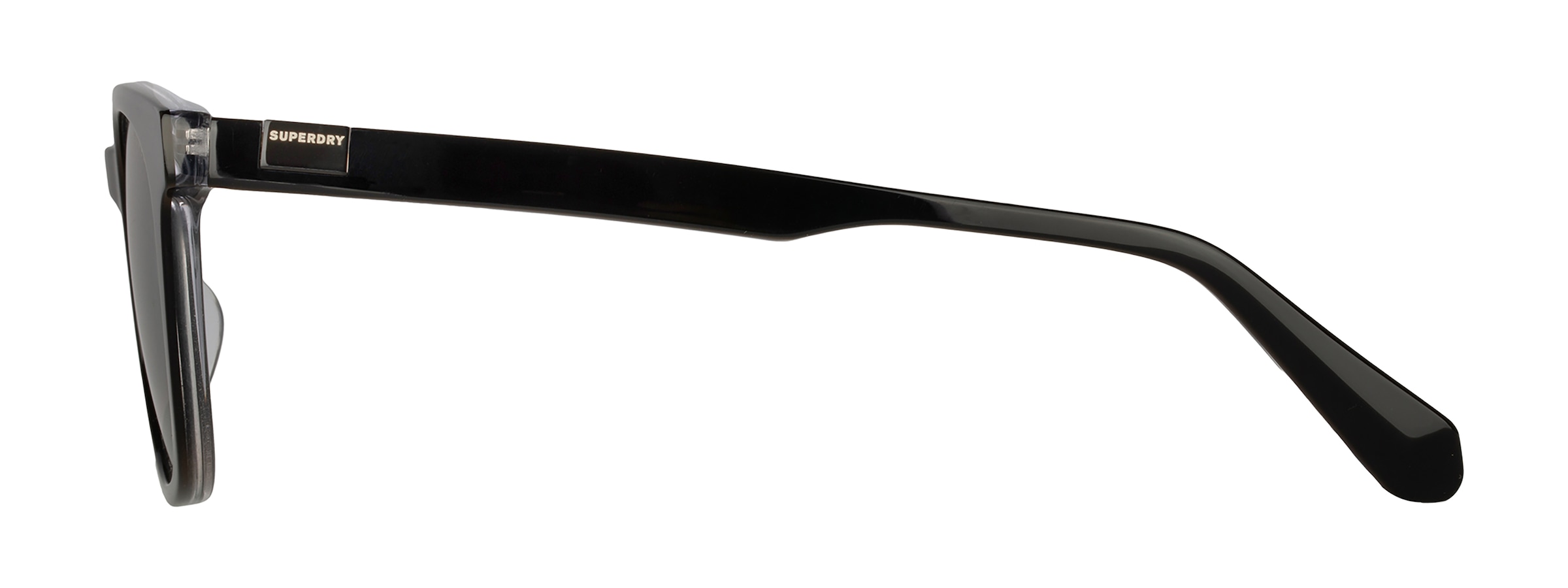 Superdry Sonnenbrille »Modell 996091« Form Rund, Logoschriftzug auf Bügel, Kunststofffassung