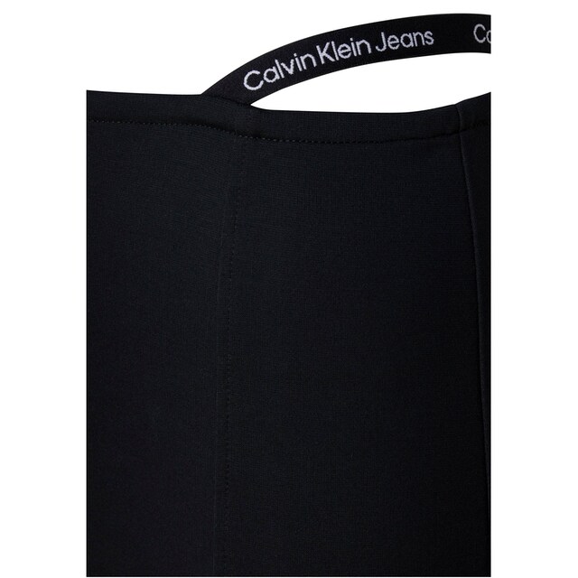 Calvin Klein Jeans Jerseyrock »LOGO STRAPS MILANO LONG SLEEVE«, mit Calvin  Klein Logo-Straps im OTTO Online Shop