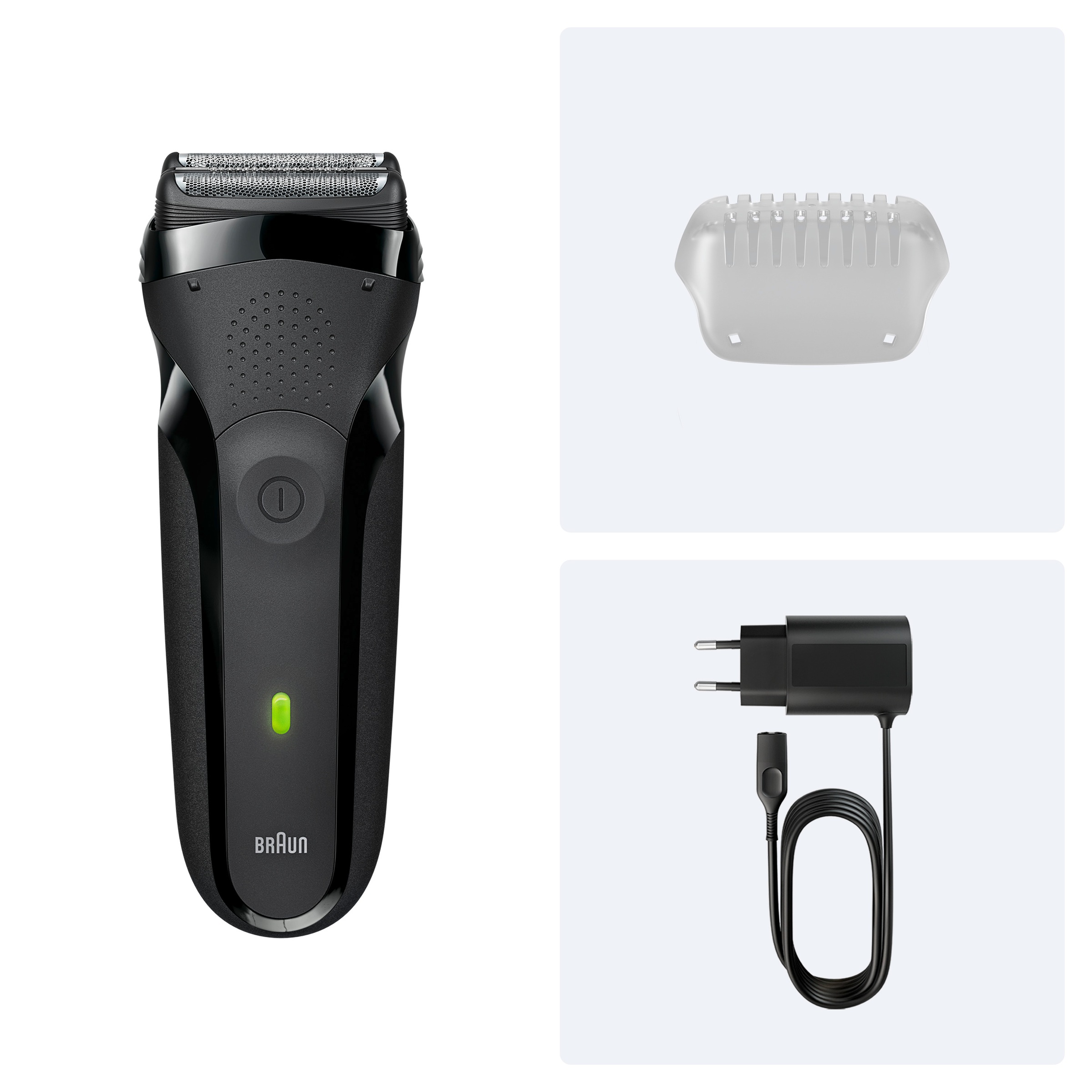 Braun Elektrorasierer »Series 3 300s« 3 flexible Klingen