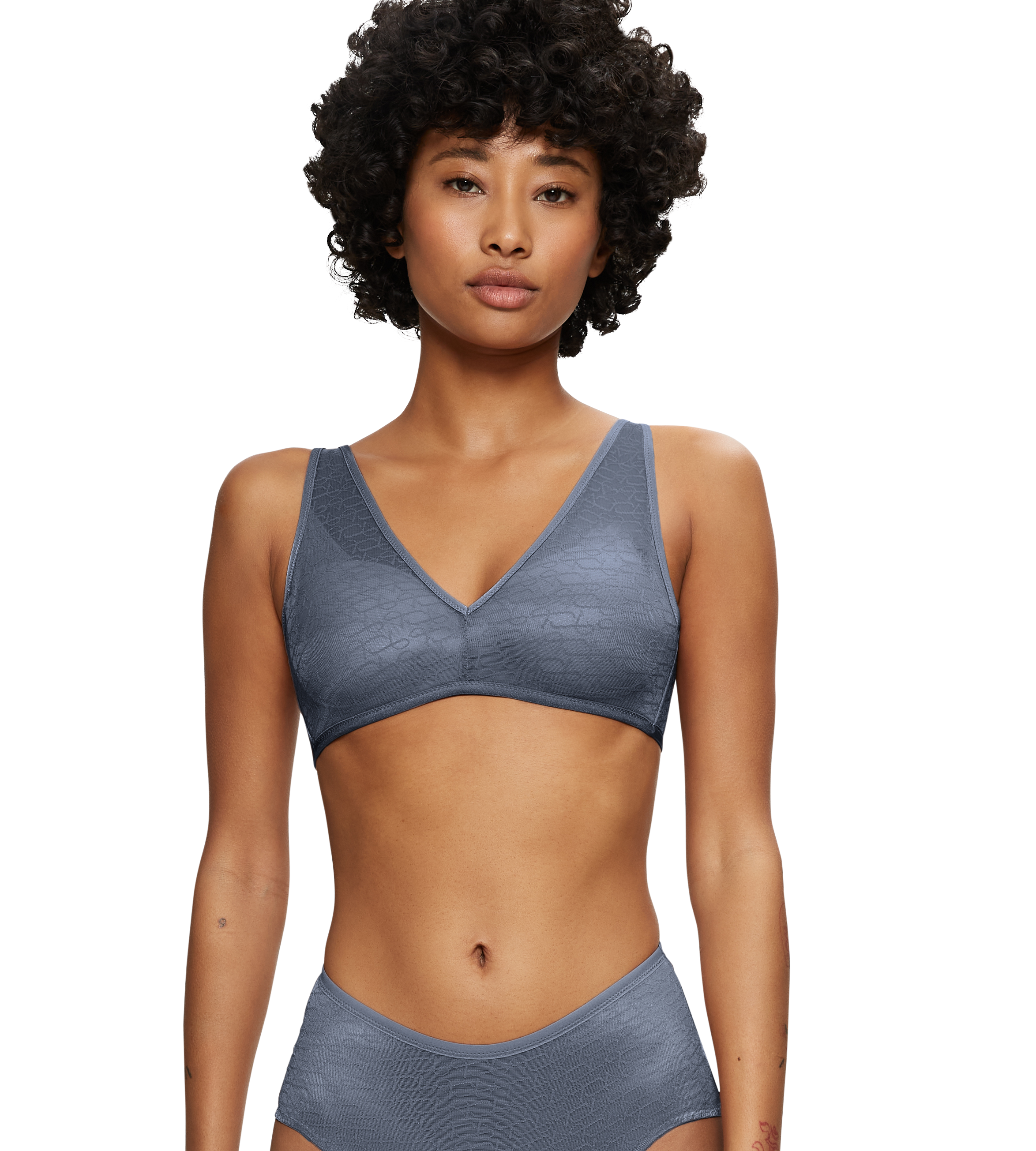 Triumph Bügelloser BH »Signature Sheer P EX«, Monogramm-Tüll