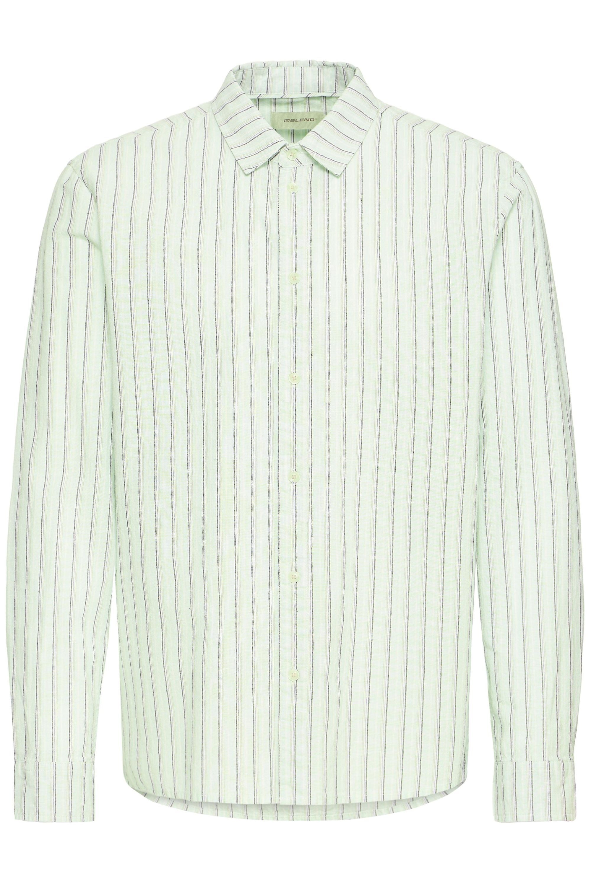 Blend Leinenhemd »Leinenhemd BHAban Linen Mix Striped«