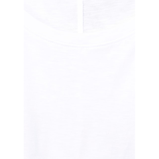 STREET ONE T-Shirt, mit modischen Ziernähten und Raffungen auf den Schultern  bei OTTOversand