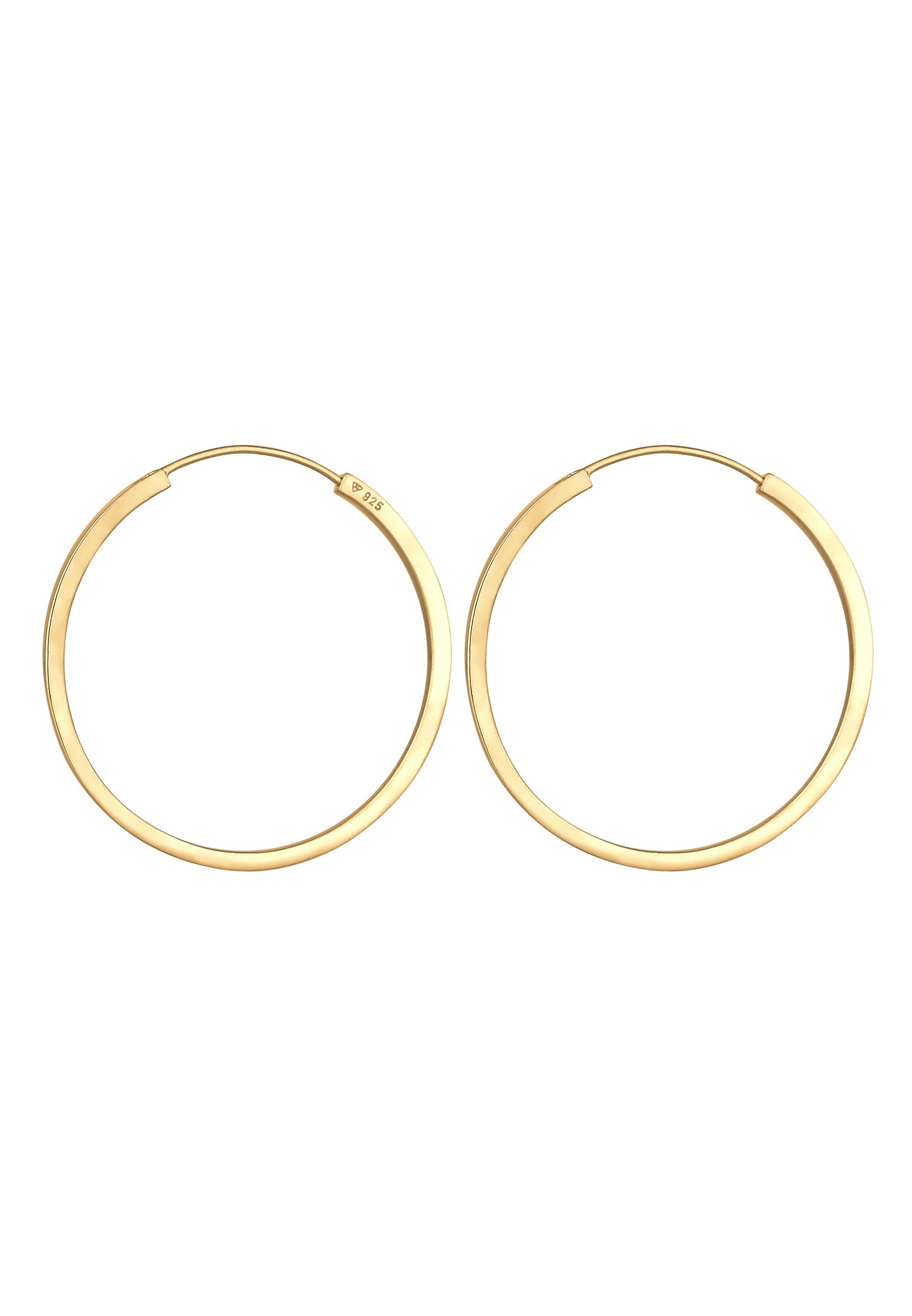 Elli Premium Paar Creolen »Ohrringe Geo Elli 925 Silber«